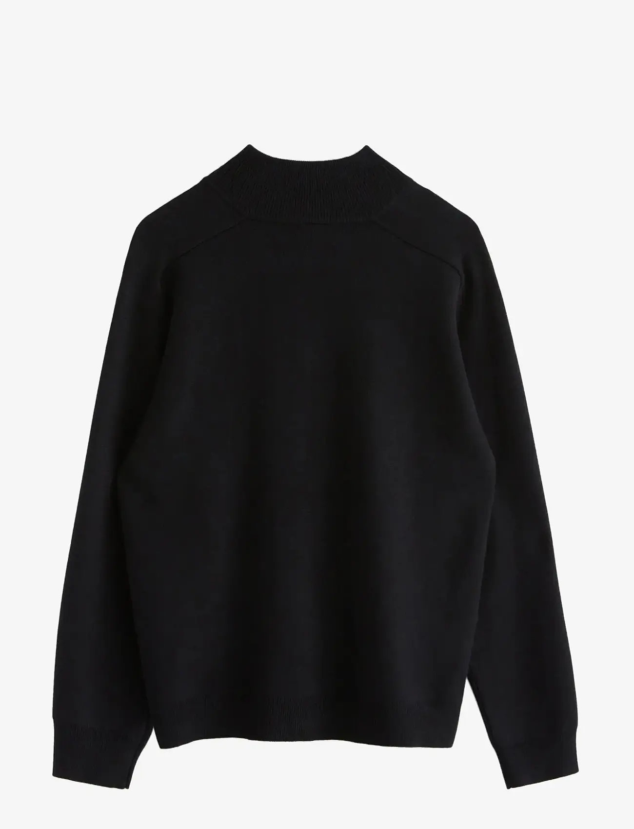 Lindex - Cardigan knitted fullzip - dressipluusid - black - 2