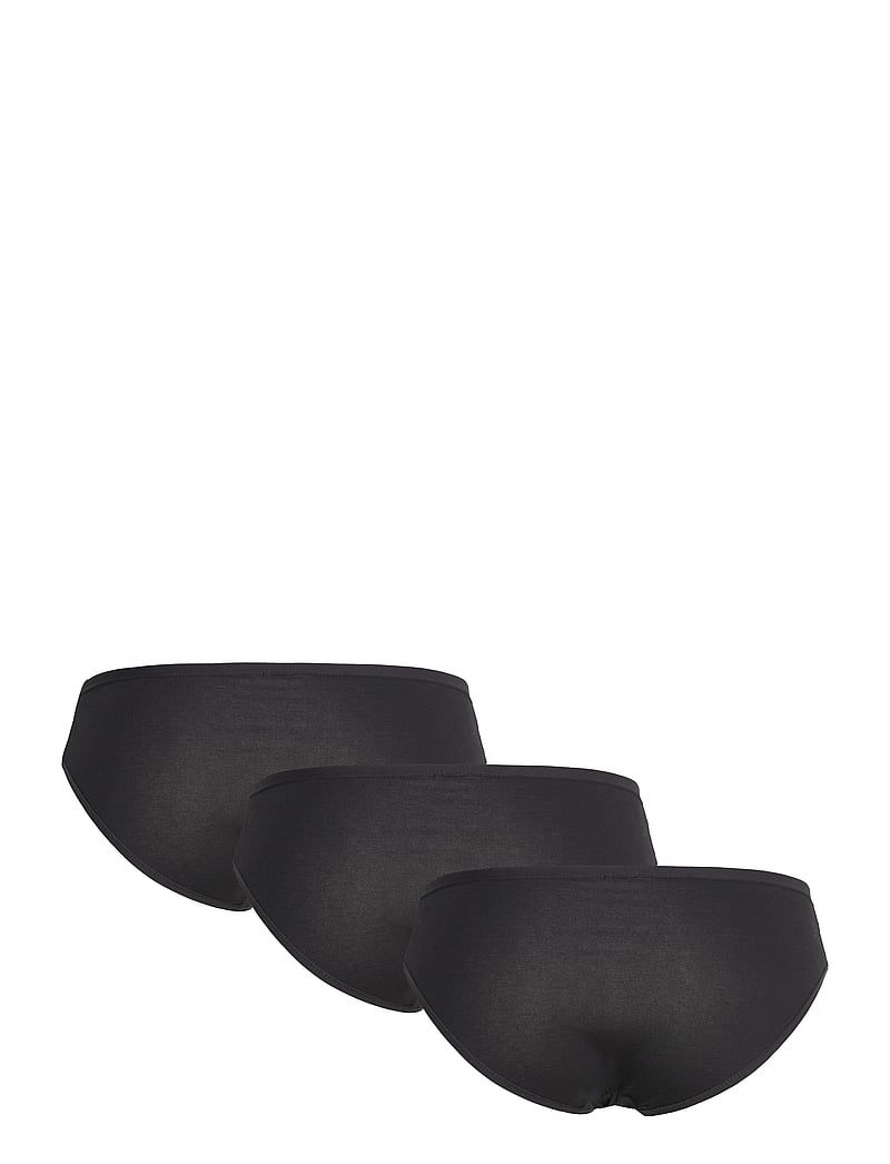 Lindex - Brief 3 pack Carin Bikini reg - briefs - black - 2