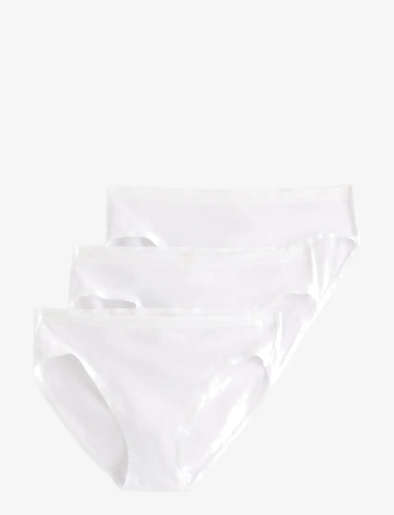 Lindex - Brief 3 pack Carin Bikini reg - briefs - white - 0