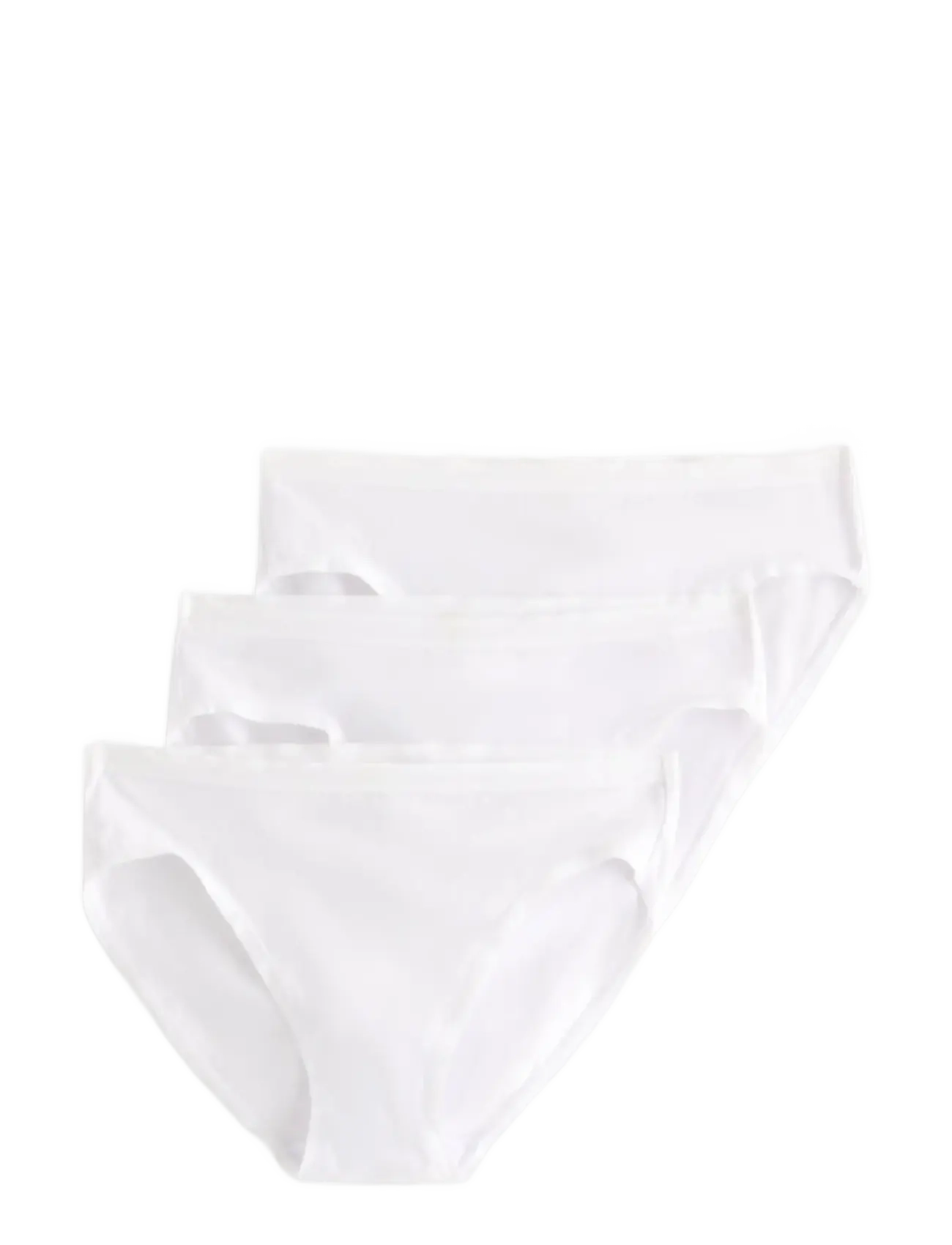 Brief 3 pack Carin Bikini reg - WHITE