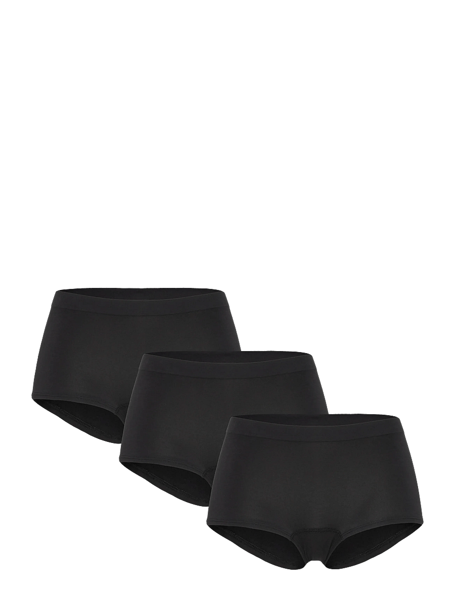 Lindex - Brief Sally Boxer Reg Seamles - hipsters & hotpants - black - 0