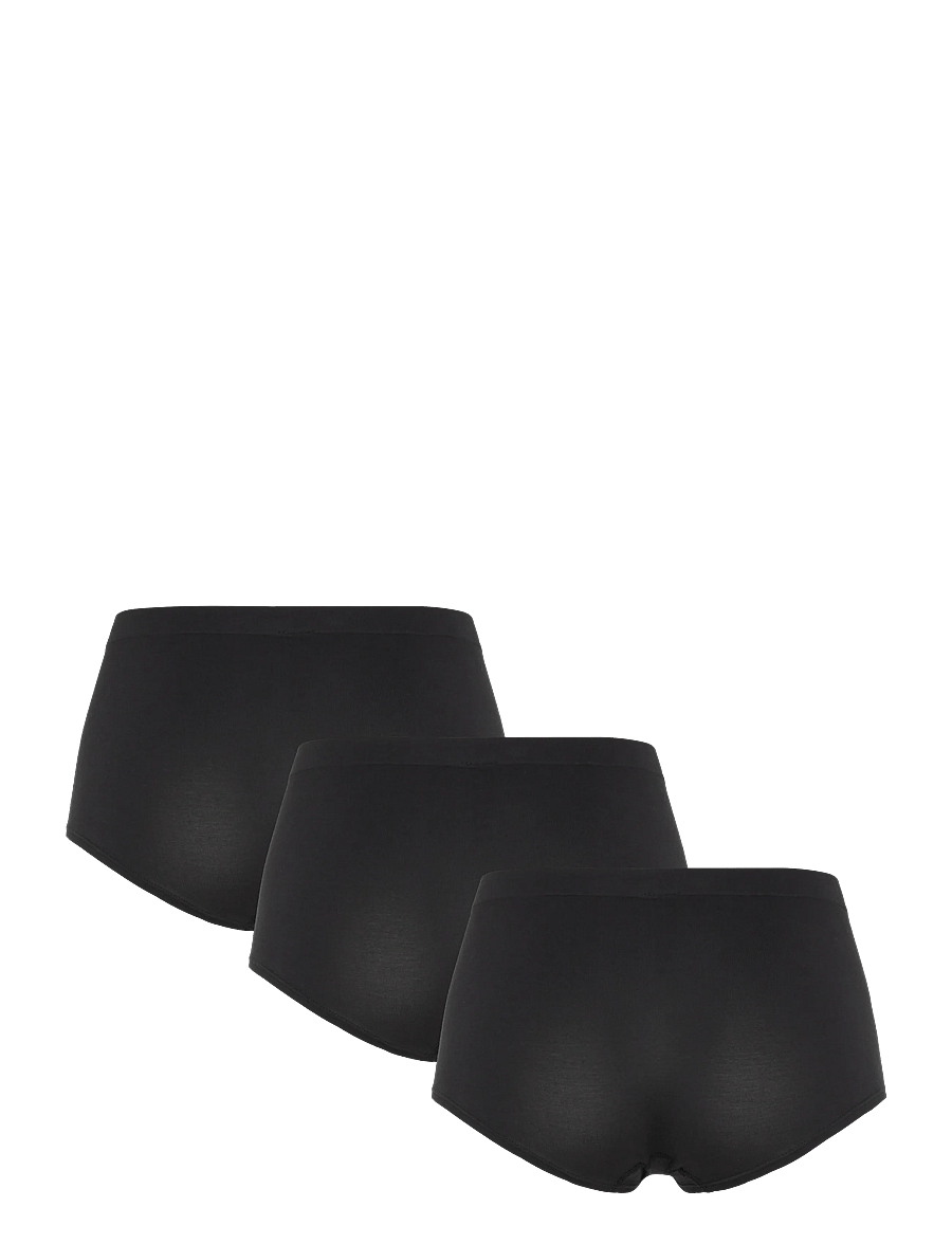 Lindex - Brief Sally Boxer Reg Seamles - hipsters & hotpants - black - 1