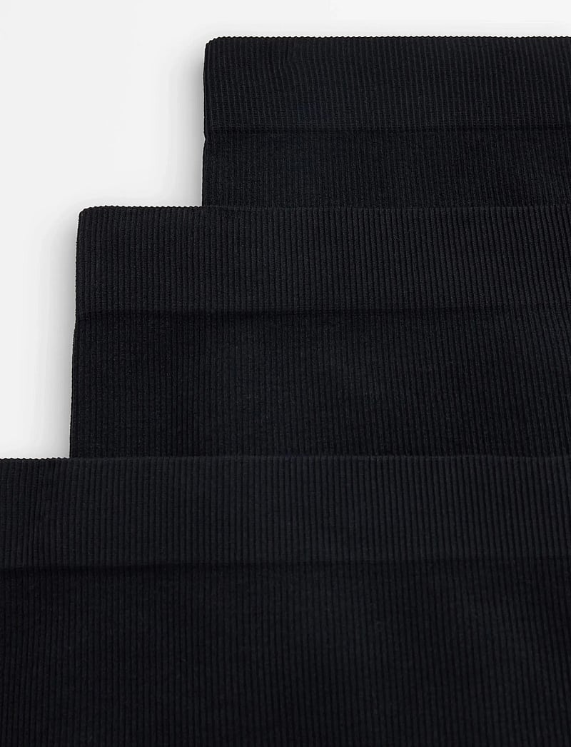 Lindex - Brief Boxer midi Seamless rib - hipsterid ja bokserid - black - 2