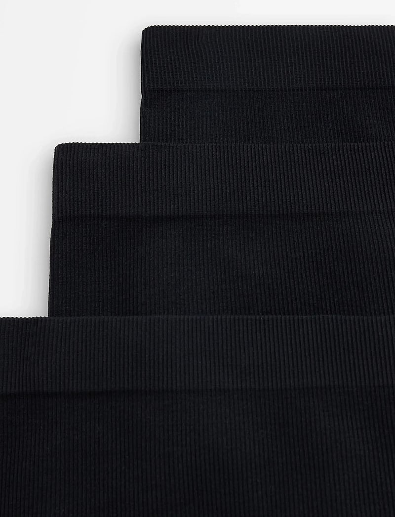 Lindex - Brief Boxer midi Seamless rib - hipsterid ja bokserid - black - 3