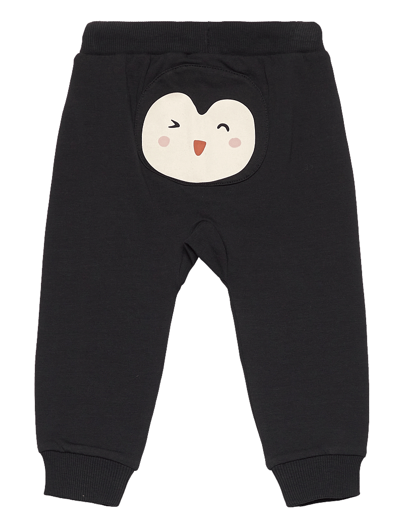 Lindex - Trousers Penguin at back - dressipüksid - off black - 1
