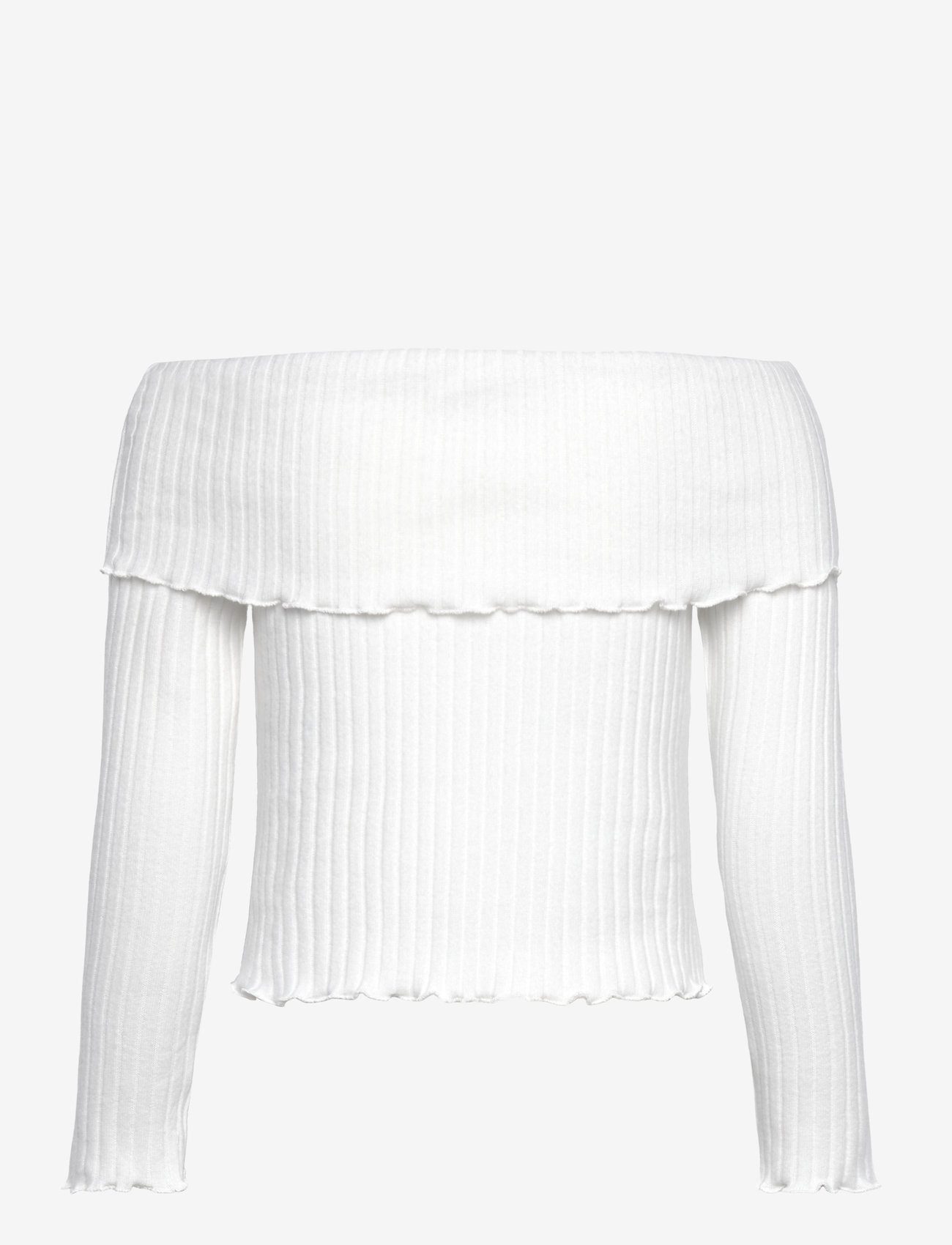 Lindex - Top with fold down collar - herbstliche kleidung - light dusty white - 1