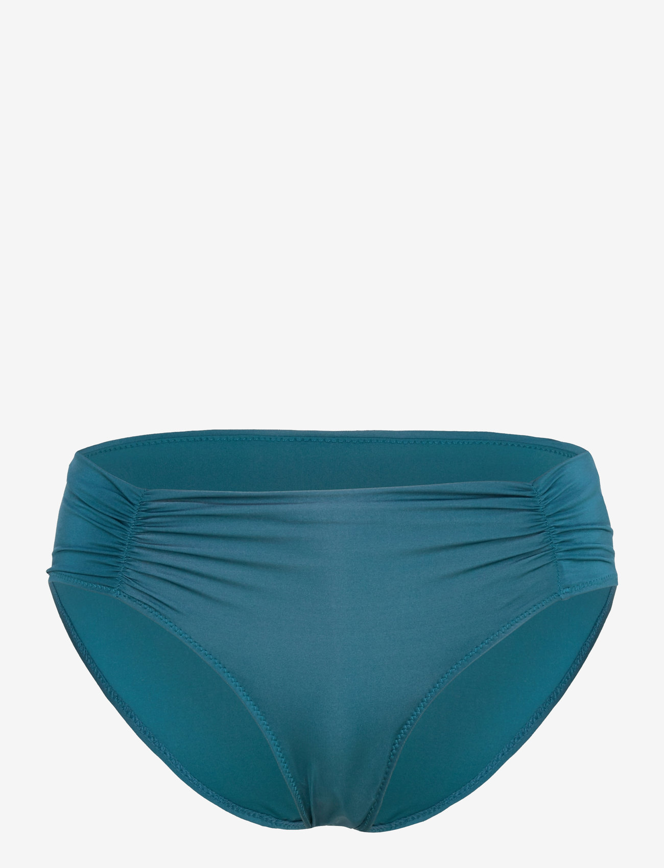 Lindex - Brief Bikini Bella Rouched Shi - bikinitrosor - dark aqua - 1