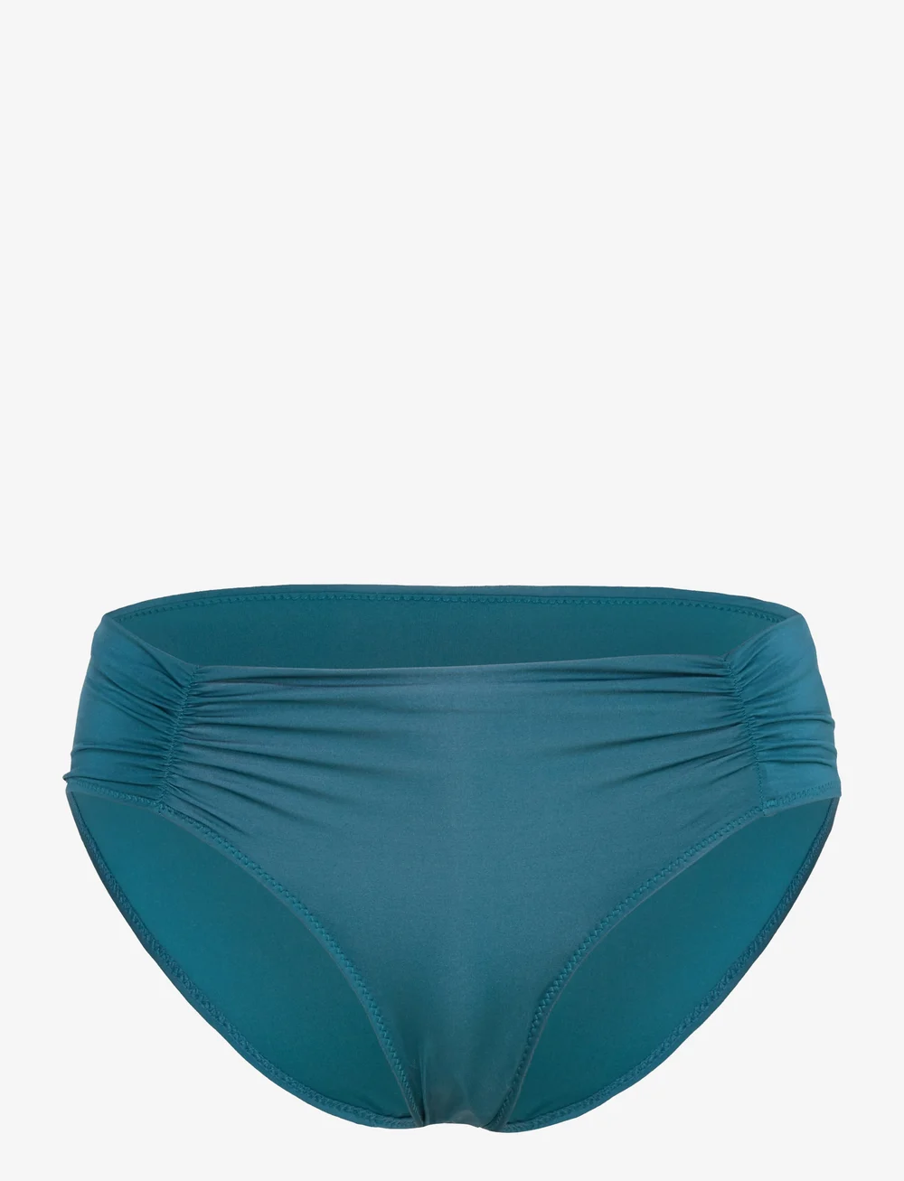 Lindex - Brief Bikini Bella Rouched Shi - bikini hosen - dark aqua - 1