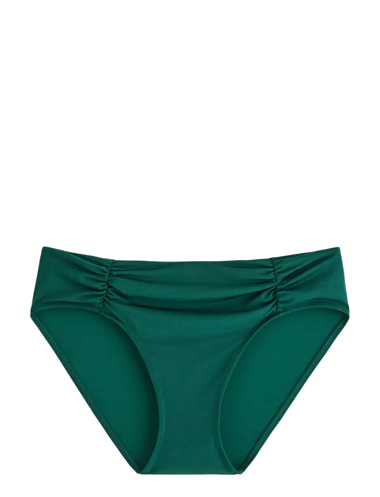 LINDEX Brief Bikini Bella Rouched Shi Grün - XS - Damen