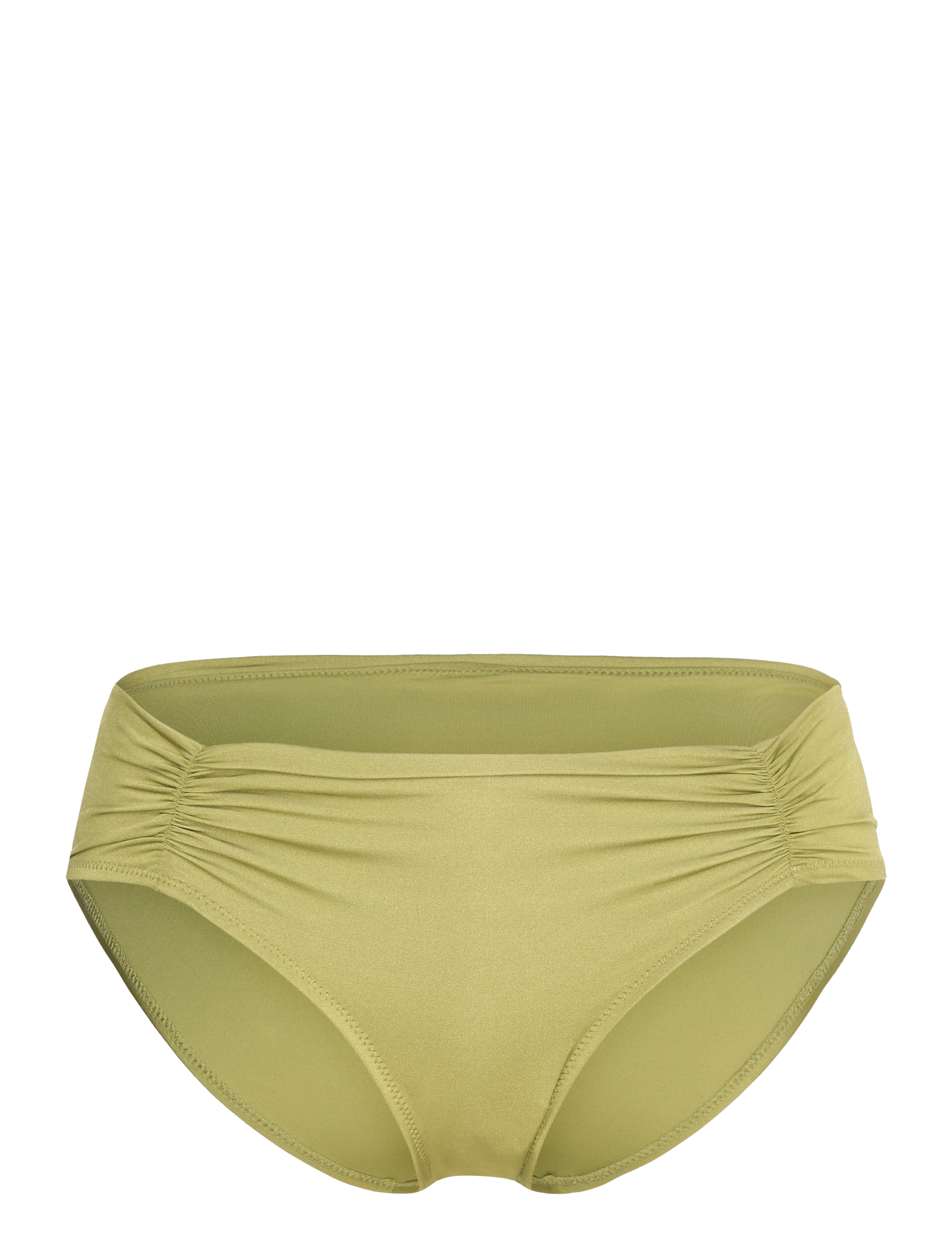 LINDEX Brief Bikini Bella Rouched Shi Grün - S - Damen