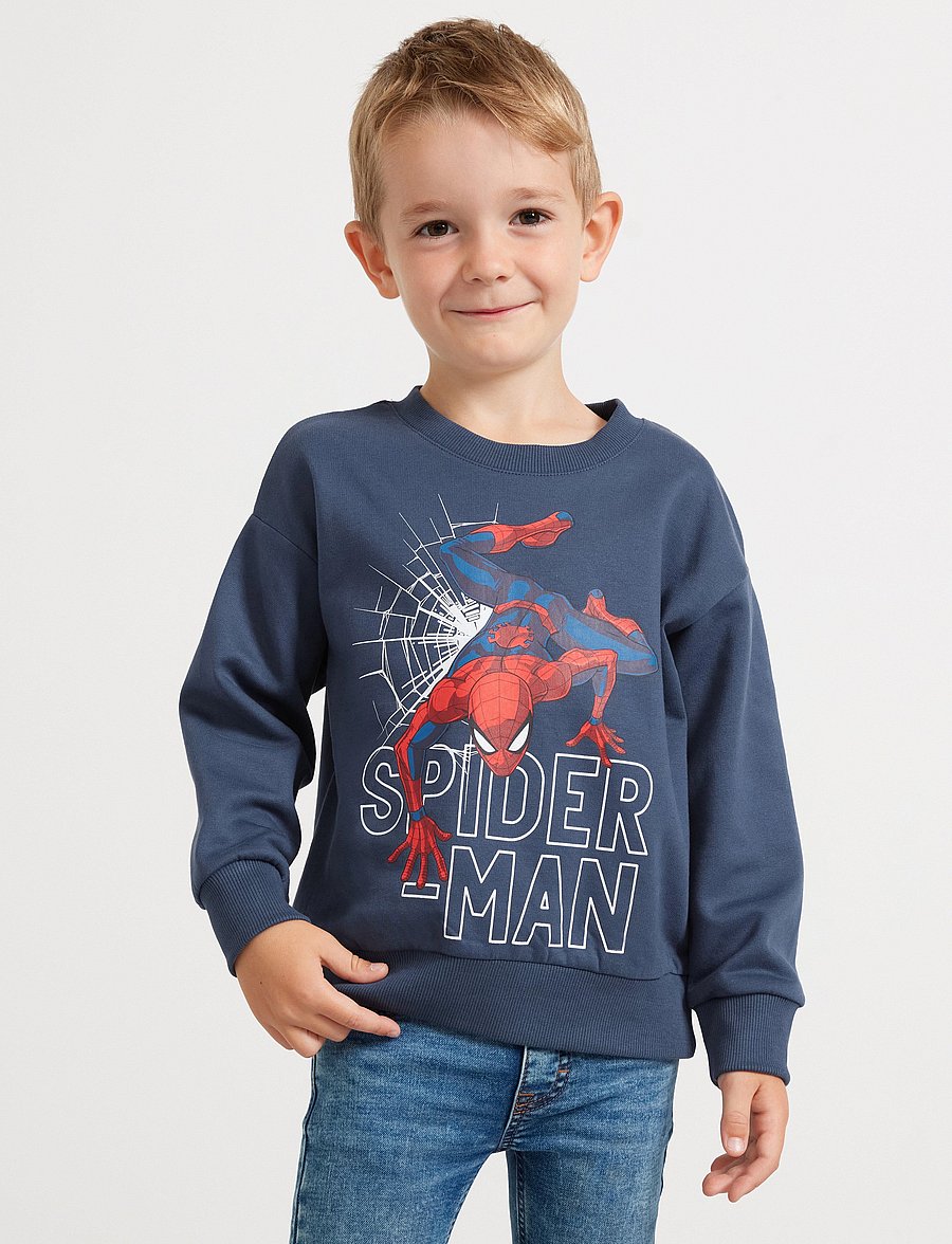 Lindex - Spider-Man collegegenser - sweatshirts - dark blue - 0