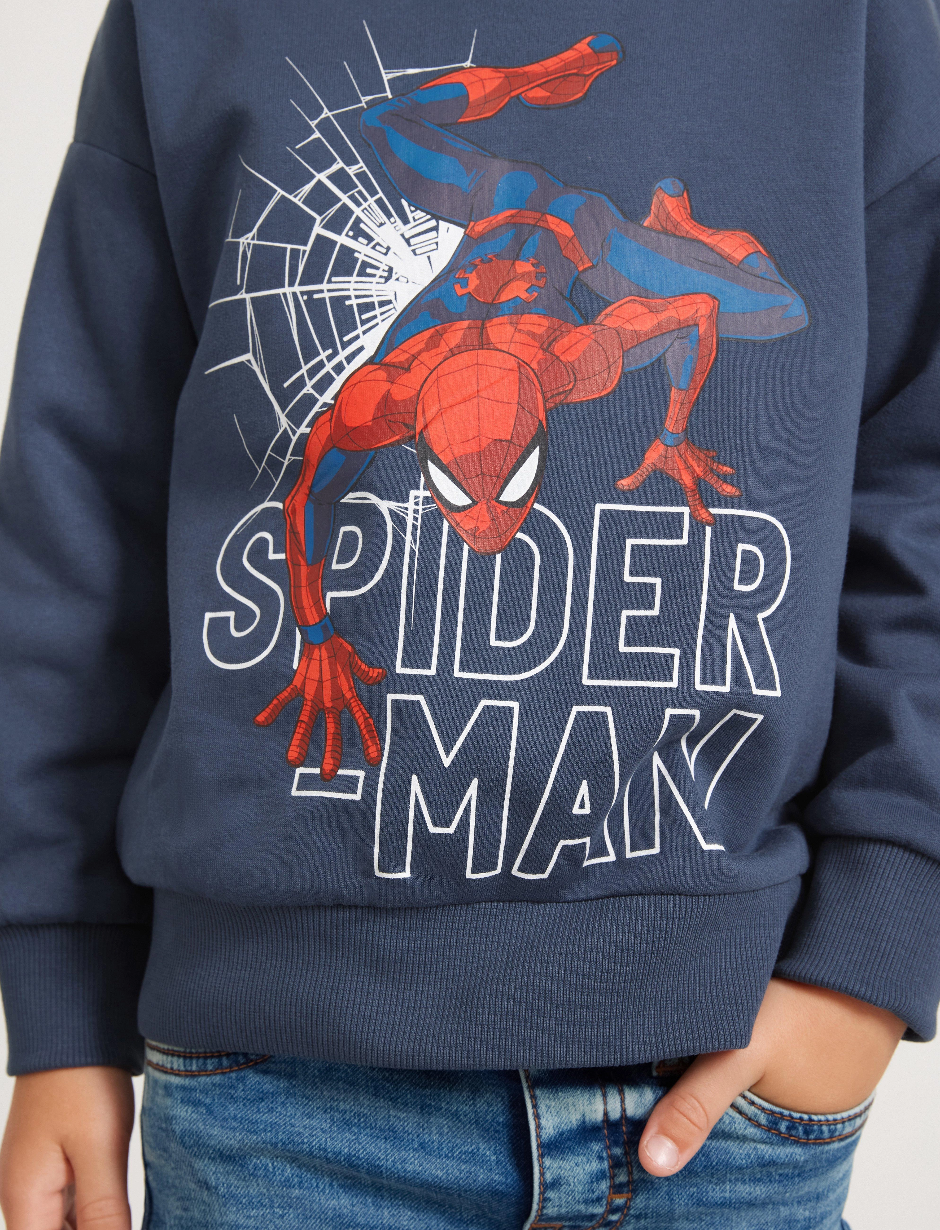 Lindex - Spider-Man collegegenser - sweatshirts - dark blue - 4