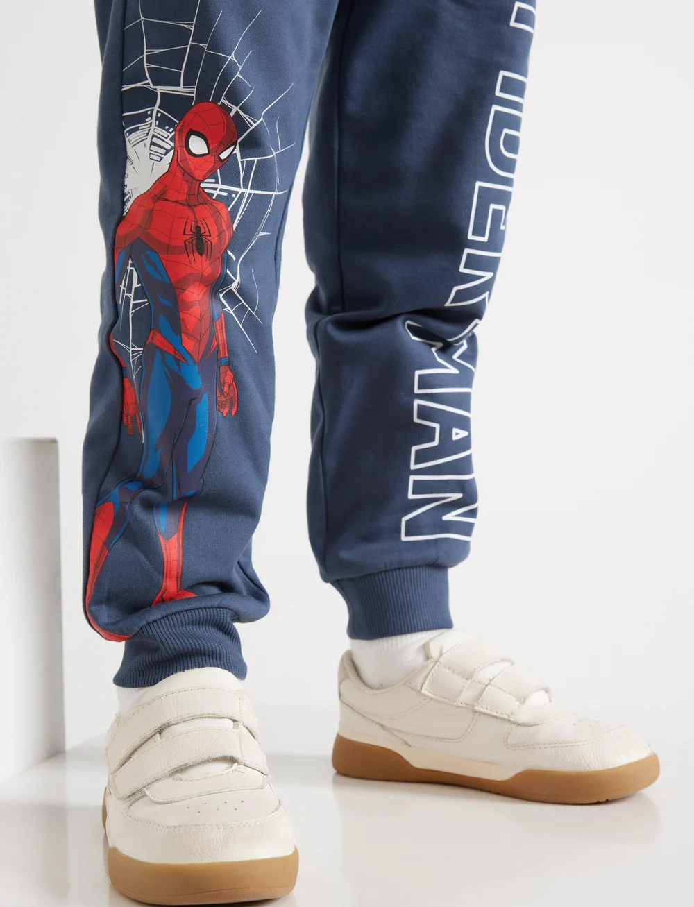 Lindex - Trousers Spiderman - dressipüksid - dark blue - 4