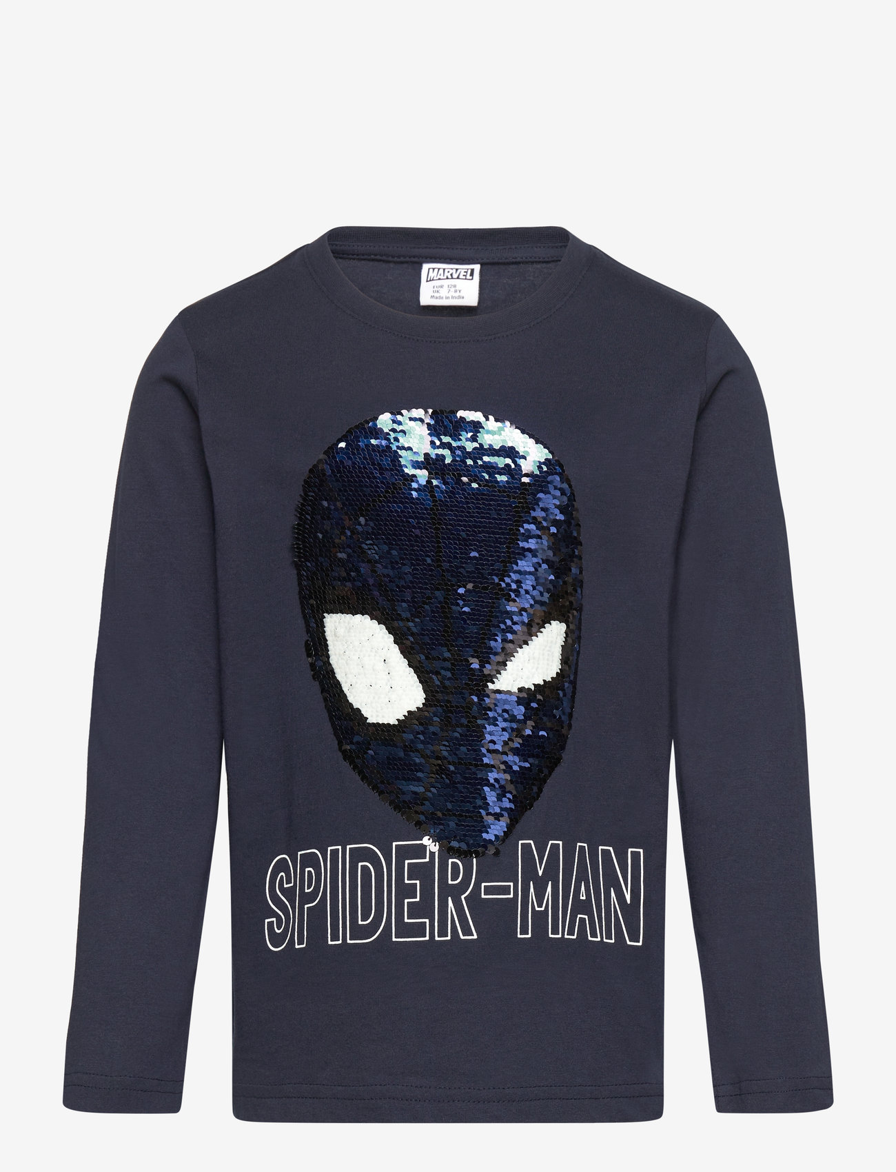Lindex - Spider-Man langermet topp - langærmede t-shirts - dark navy - 2