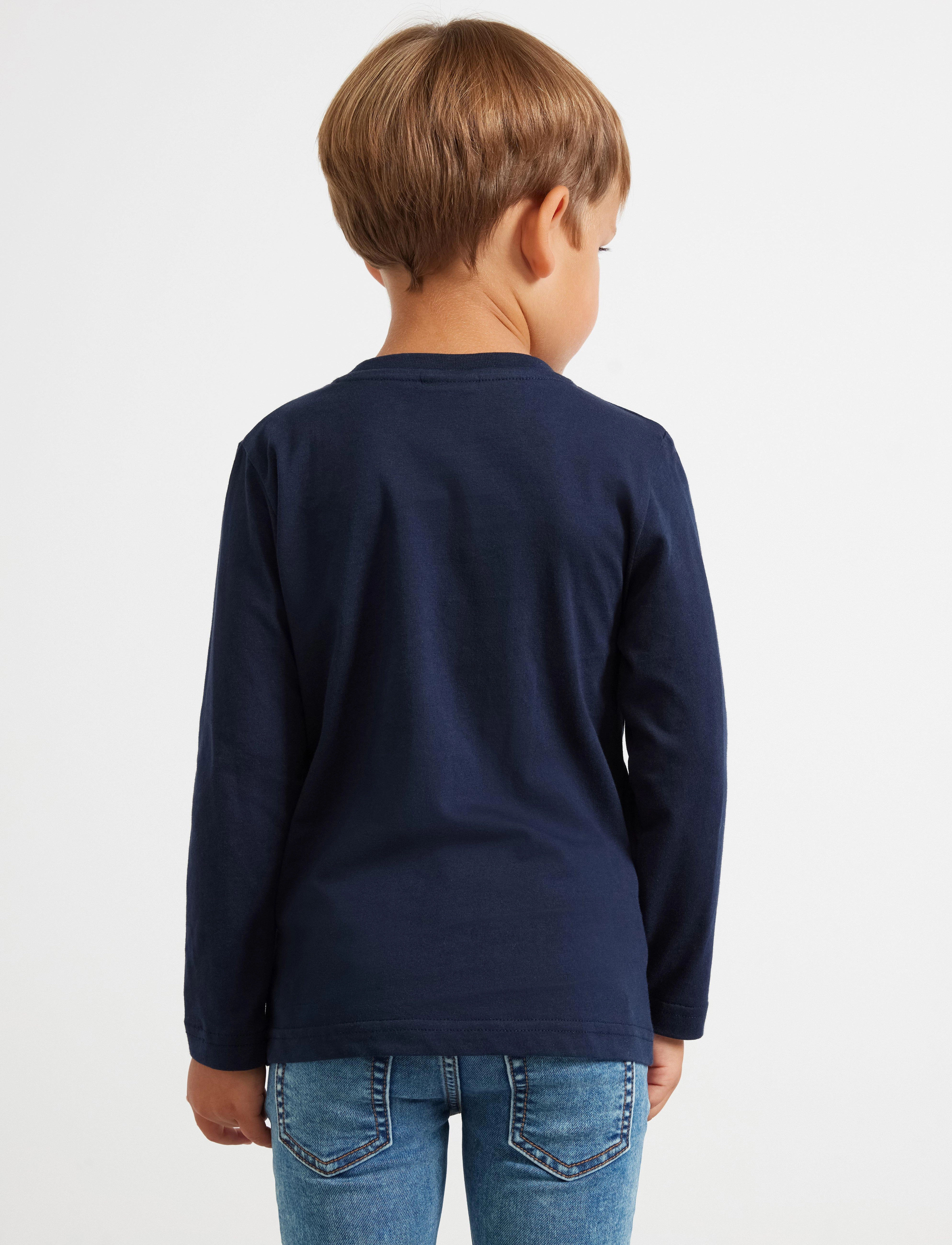 Lindex - Spider-Man langermet topp - t-shirts - dark navy - 4