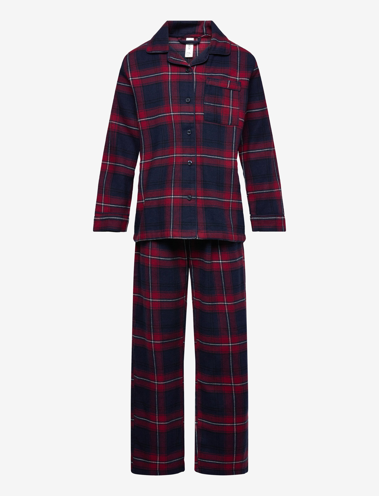 Lindex - Pyjamas set flannel - navy - 0