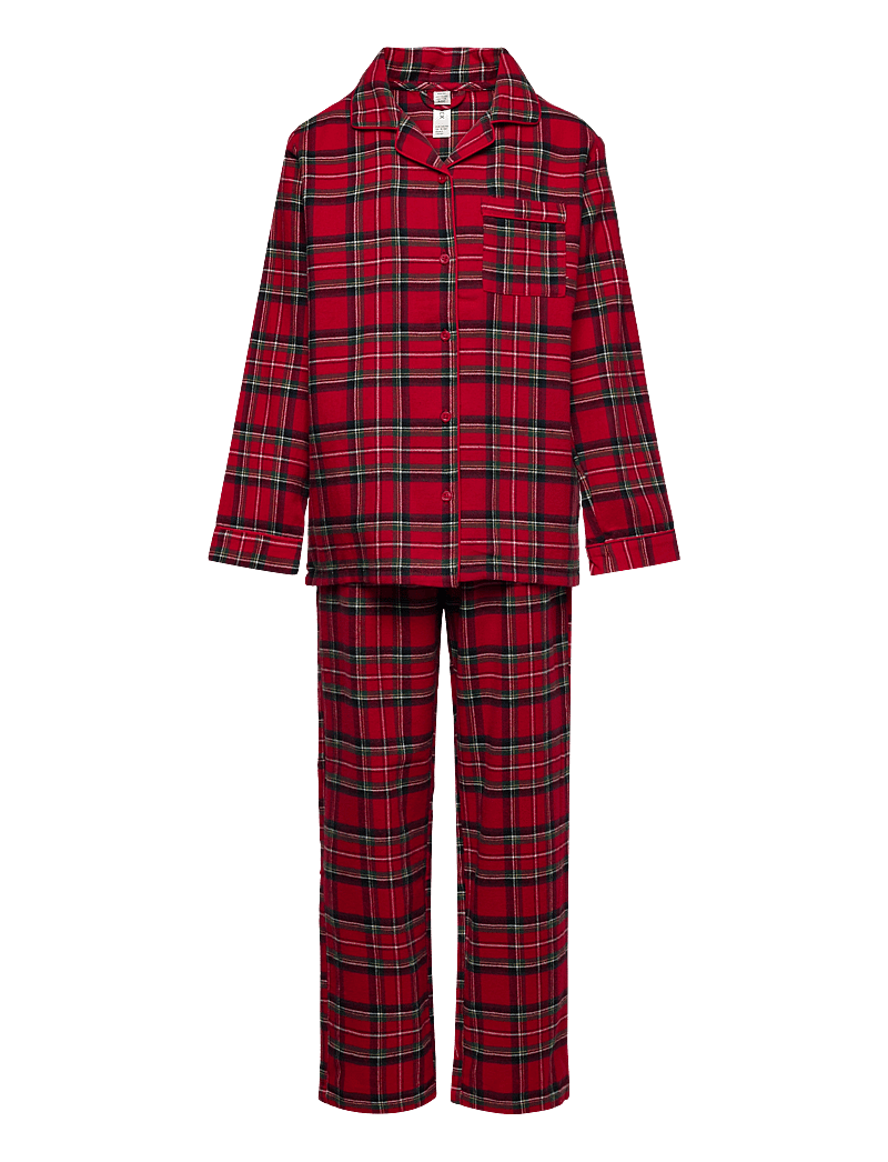 Lindex - Pyjamas set flannel - pluusid - red - 1