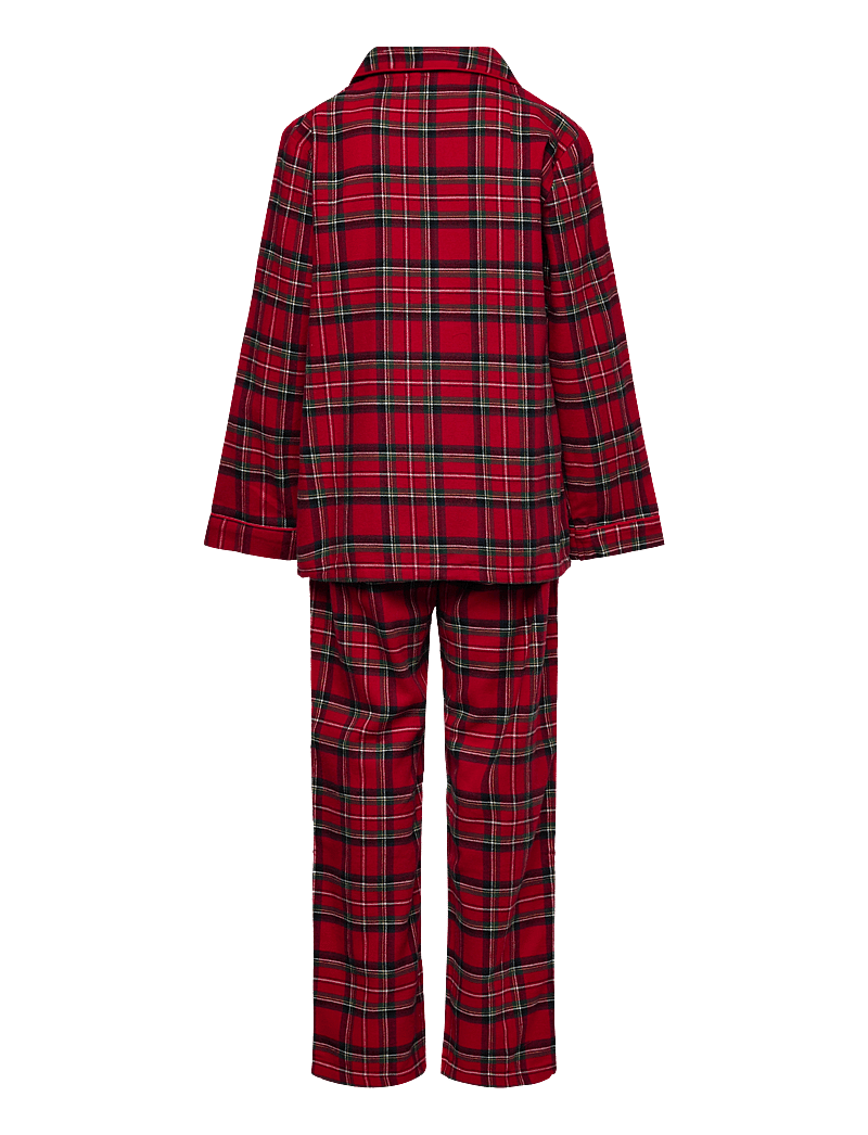 Lindex - Pyjamas set flannel - pluusid - red - 2