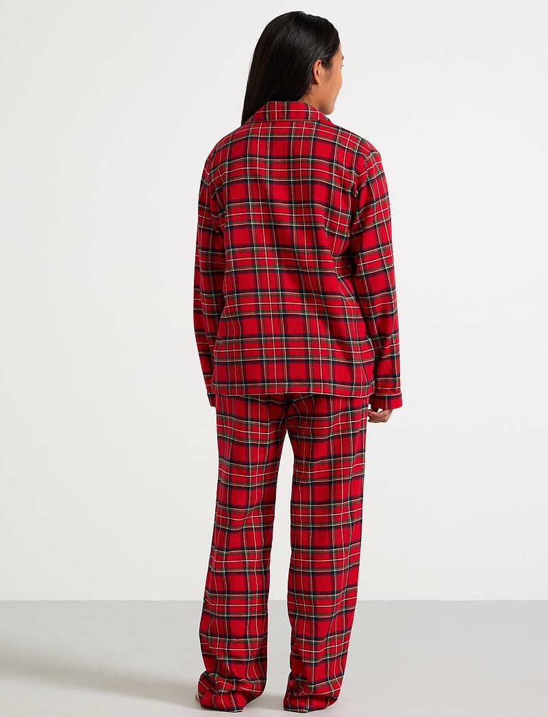 Lindex - Pyjamas set flannel - pluusid - red - 5
