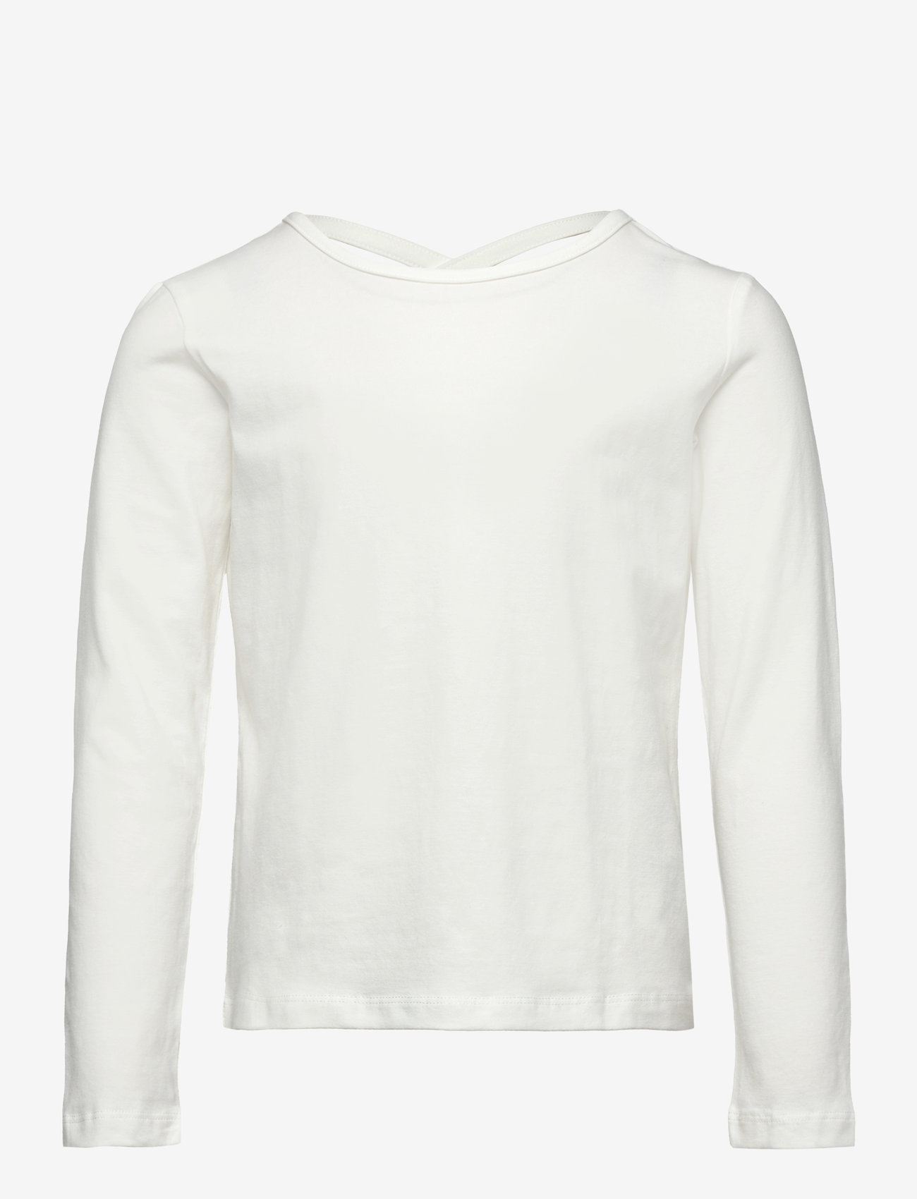 Lindex - Top with cross back - autumn clothing - off white - 0