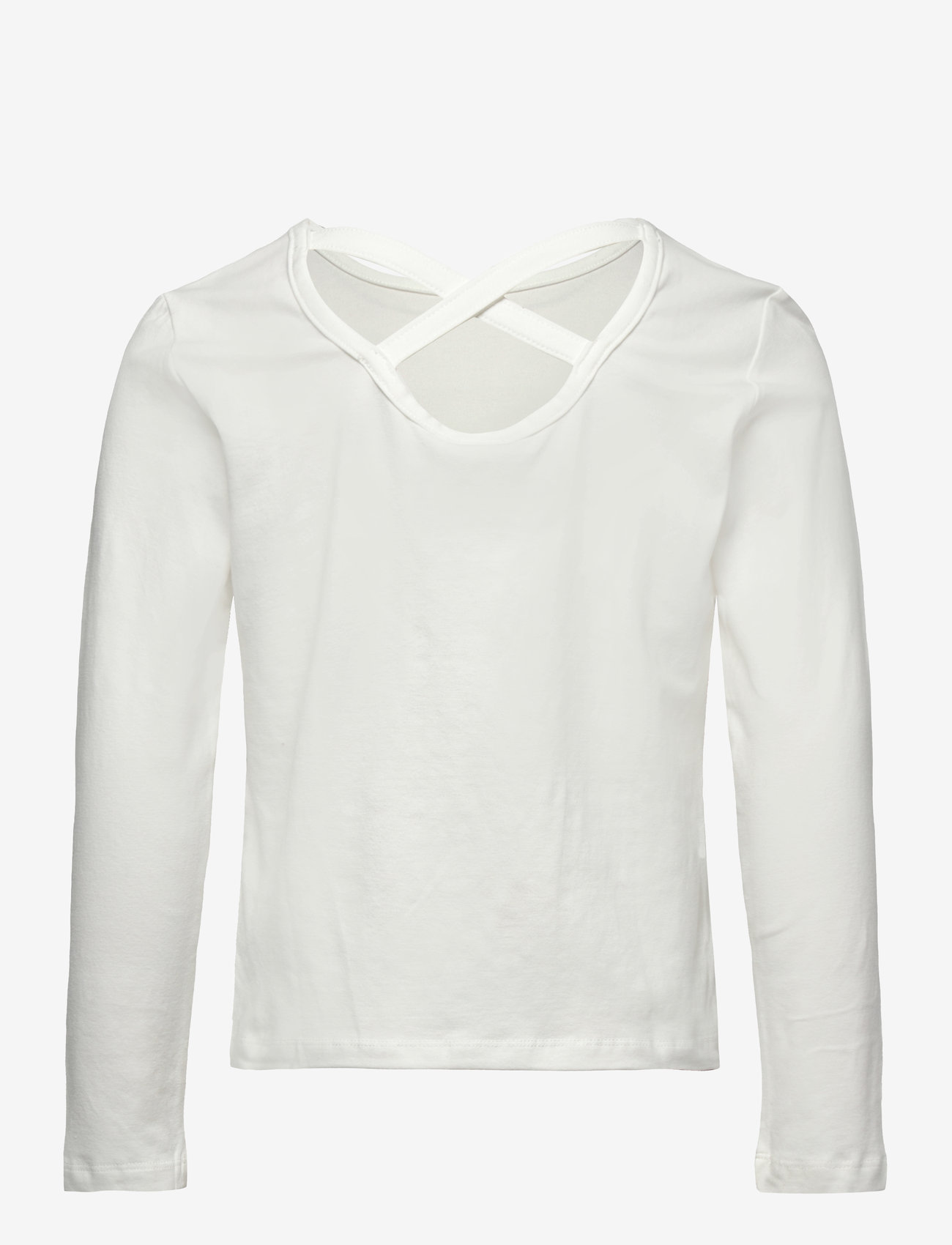 Lindex - Top with cross back - autumn clothing - off white - 1
