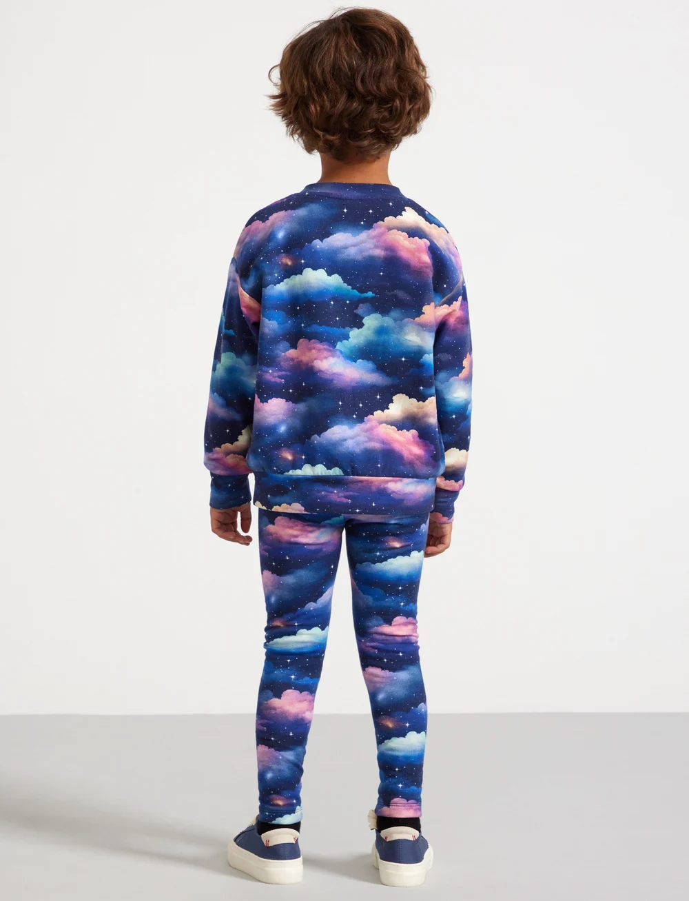 Lindex - Leggings sterry sky aop - leggings - dark navy - 3