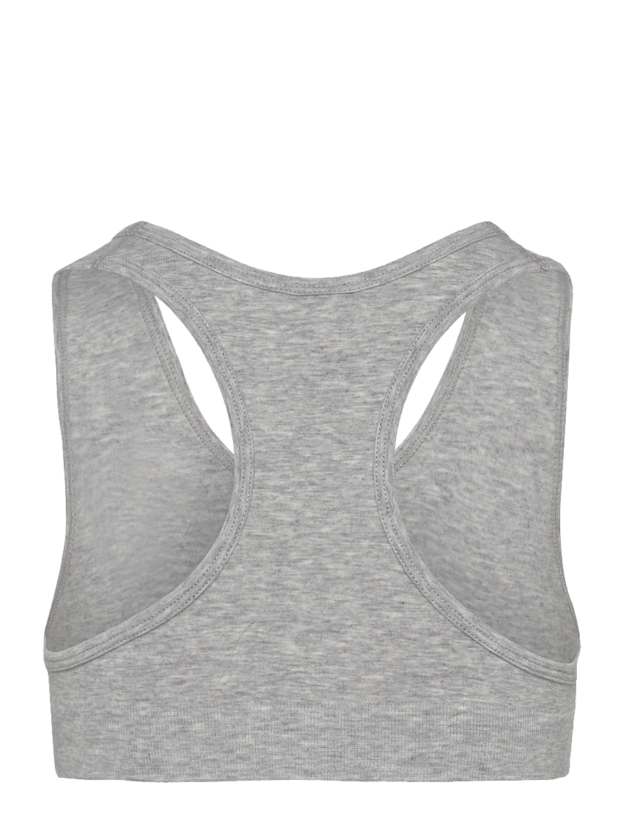 Lindex - Seamless short top - toppar - light grey melange - 1