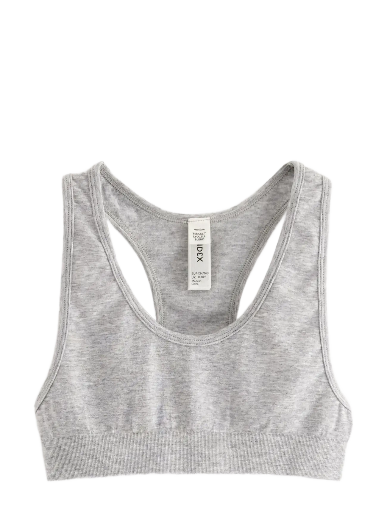 Lindex Seamless short top - Toppar - LIGHT GREY MELANGE / grey
