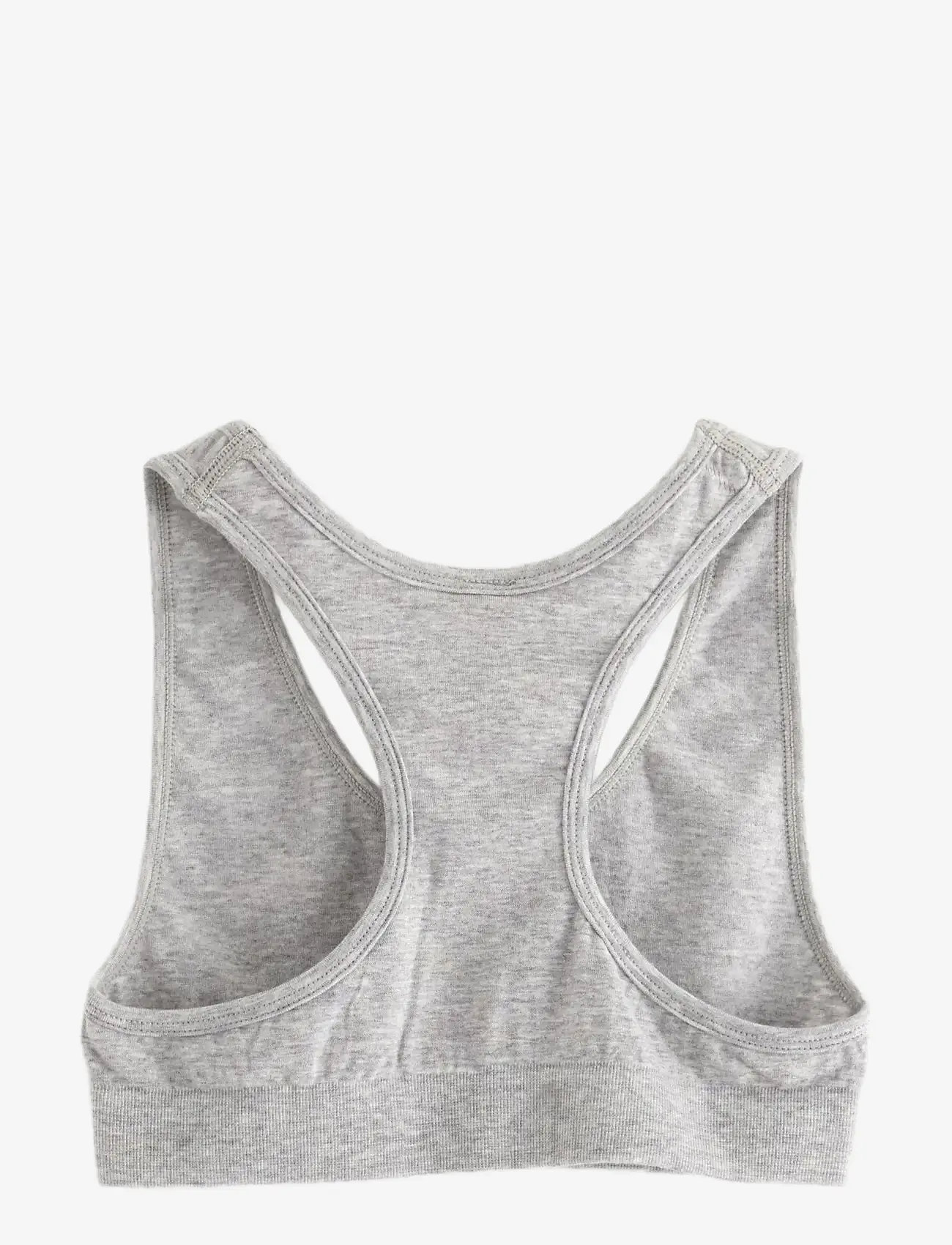 Lindex - Top seamless melange - overdele - light grey melange - 1