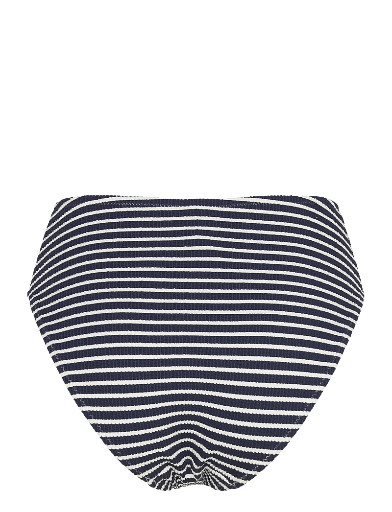 Lindex - Brief Bikini High Hanna Crepe - bikinitrosor med hög midja - navy - 1