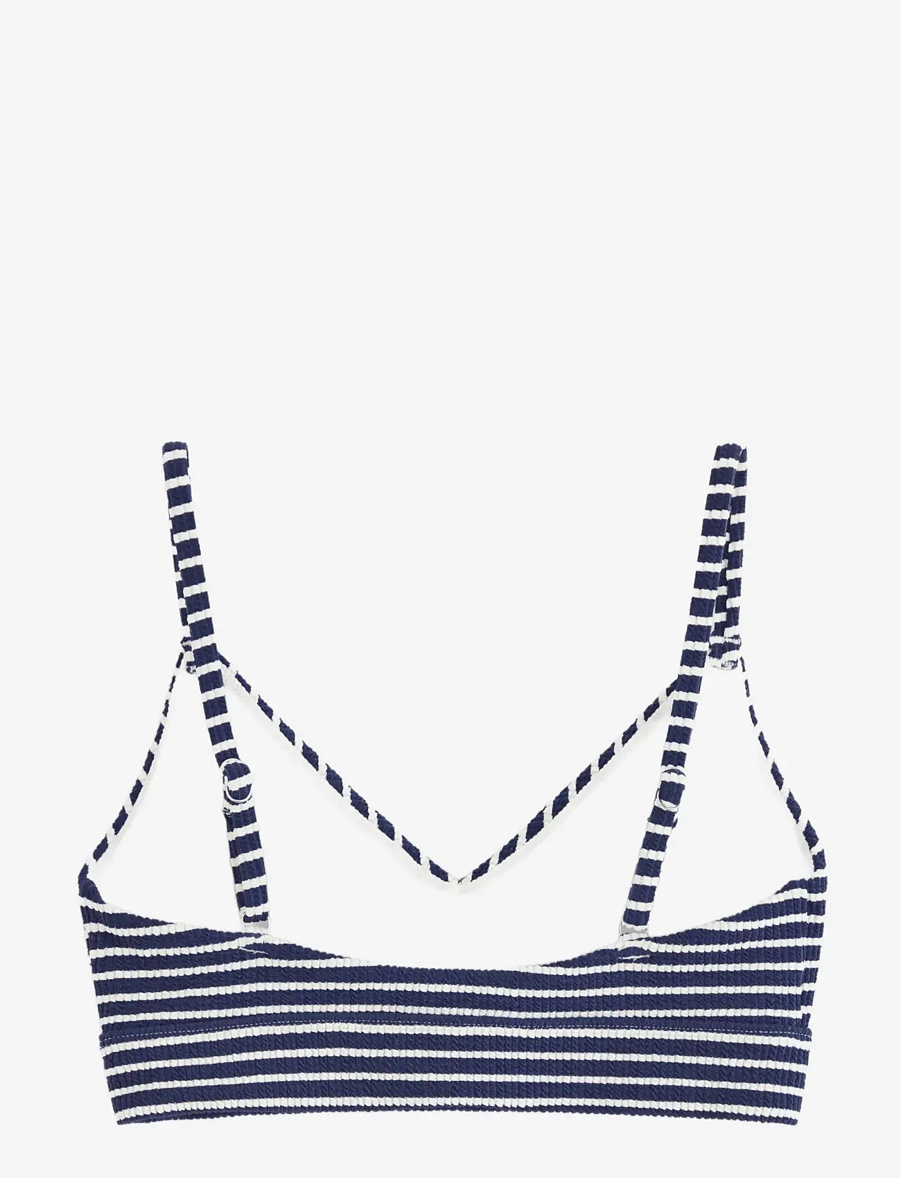 Lindex - Bra Kelly Crepe Stripe - trójkątny stanik bikini - navy - 2