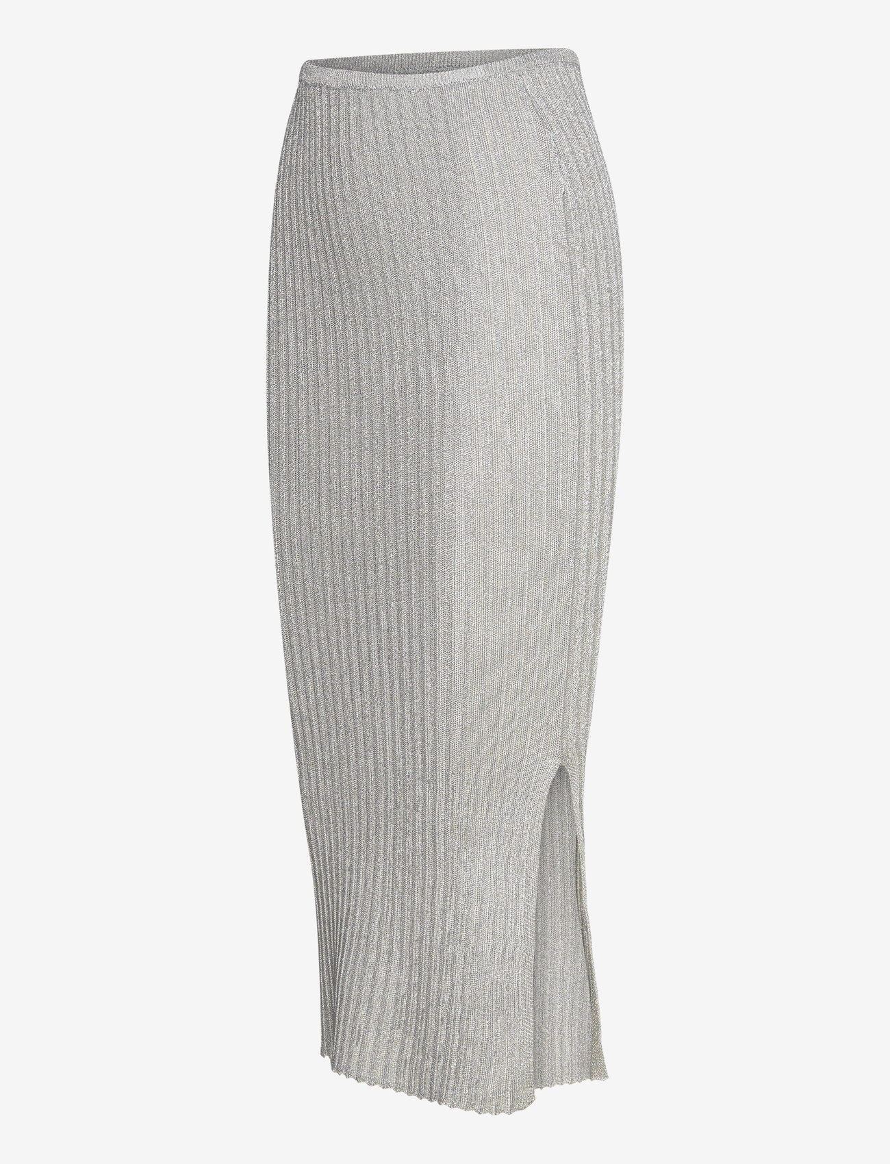 Lindex - Skirt Zelda - knitted skirts - silver - 2