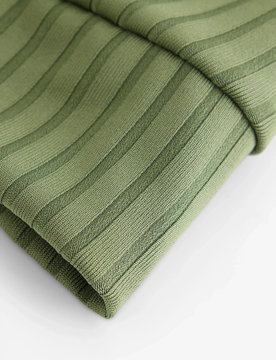 Lindex - Bra Kelly Rib - kolmnurksed bikiinid - dk dusty green - 5