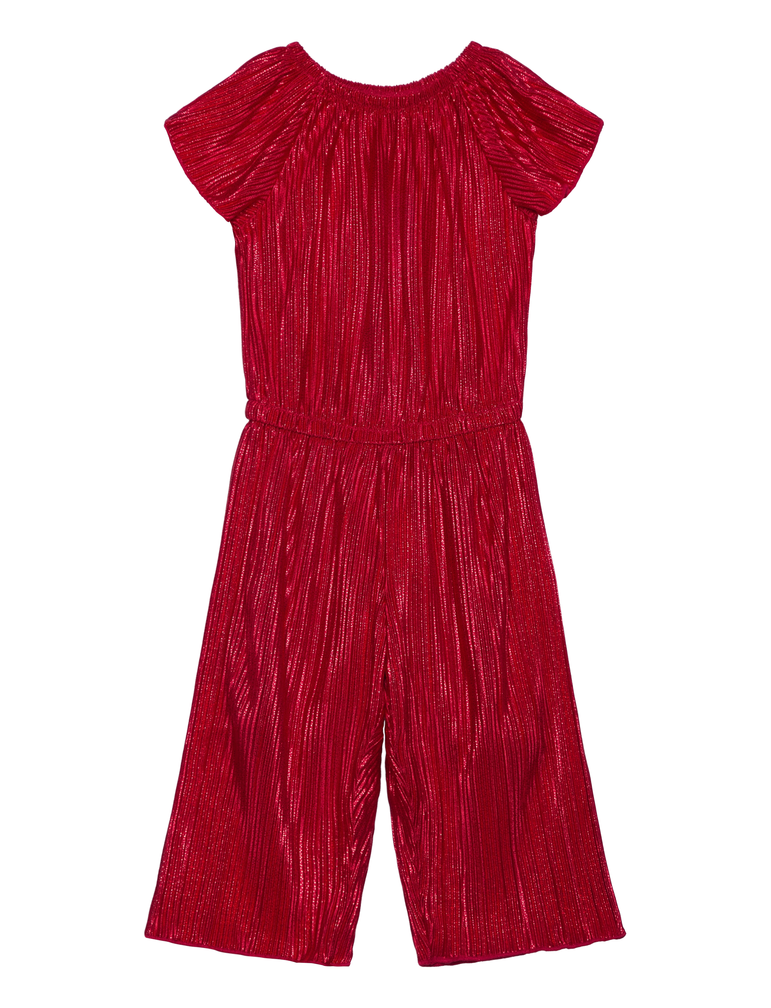LINDEX Jumpsuit S S Plisse Foil Sprin Rot - 92 - Kinder