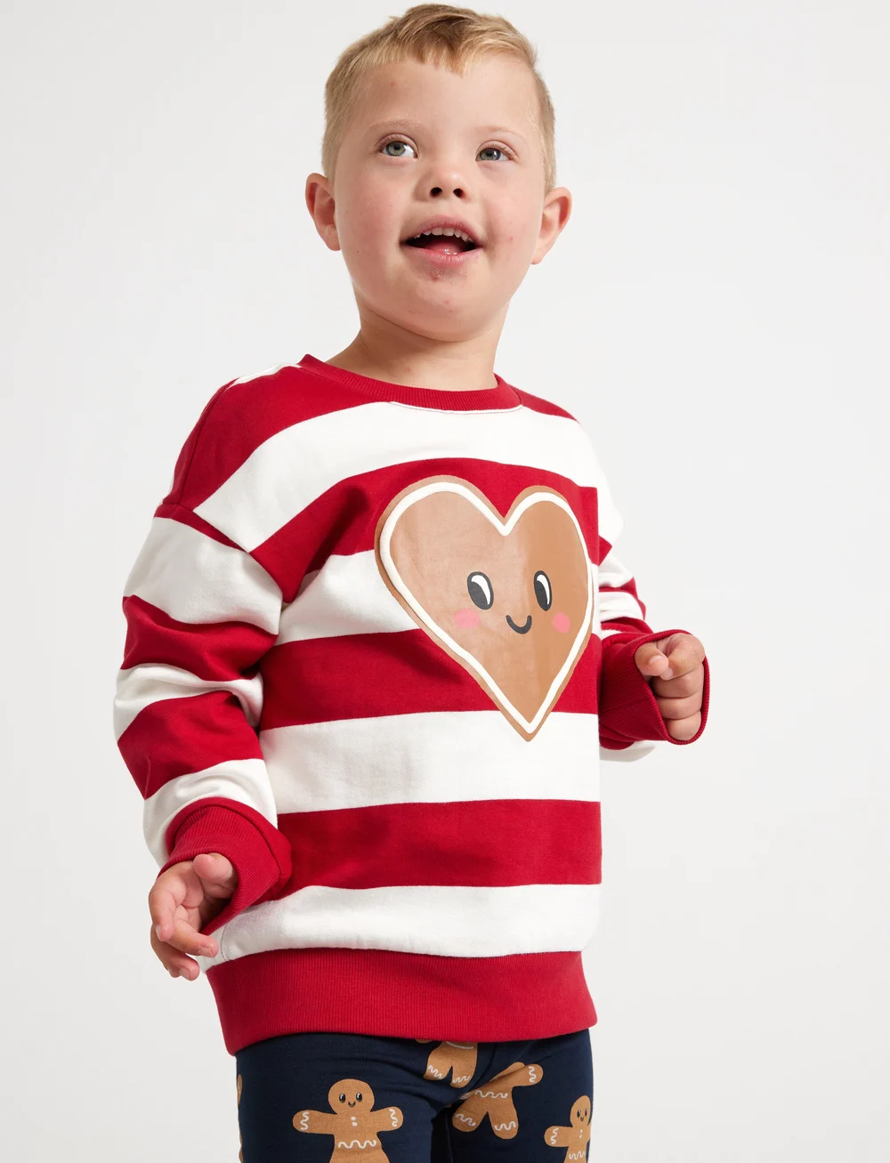 Lindex - Sweatshirt heart front - sweatshirts - dark red - 0