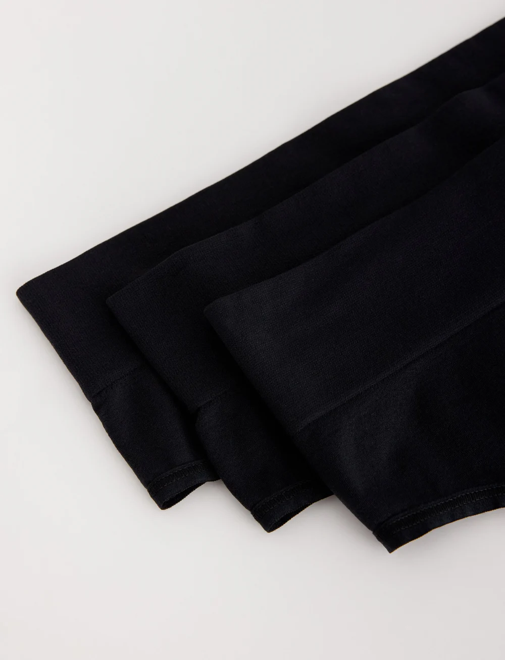 Lindex - Brief Thong high Seamless Joy - midi & maxi slips - black - 5
