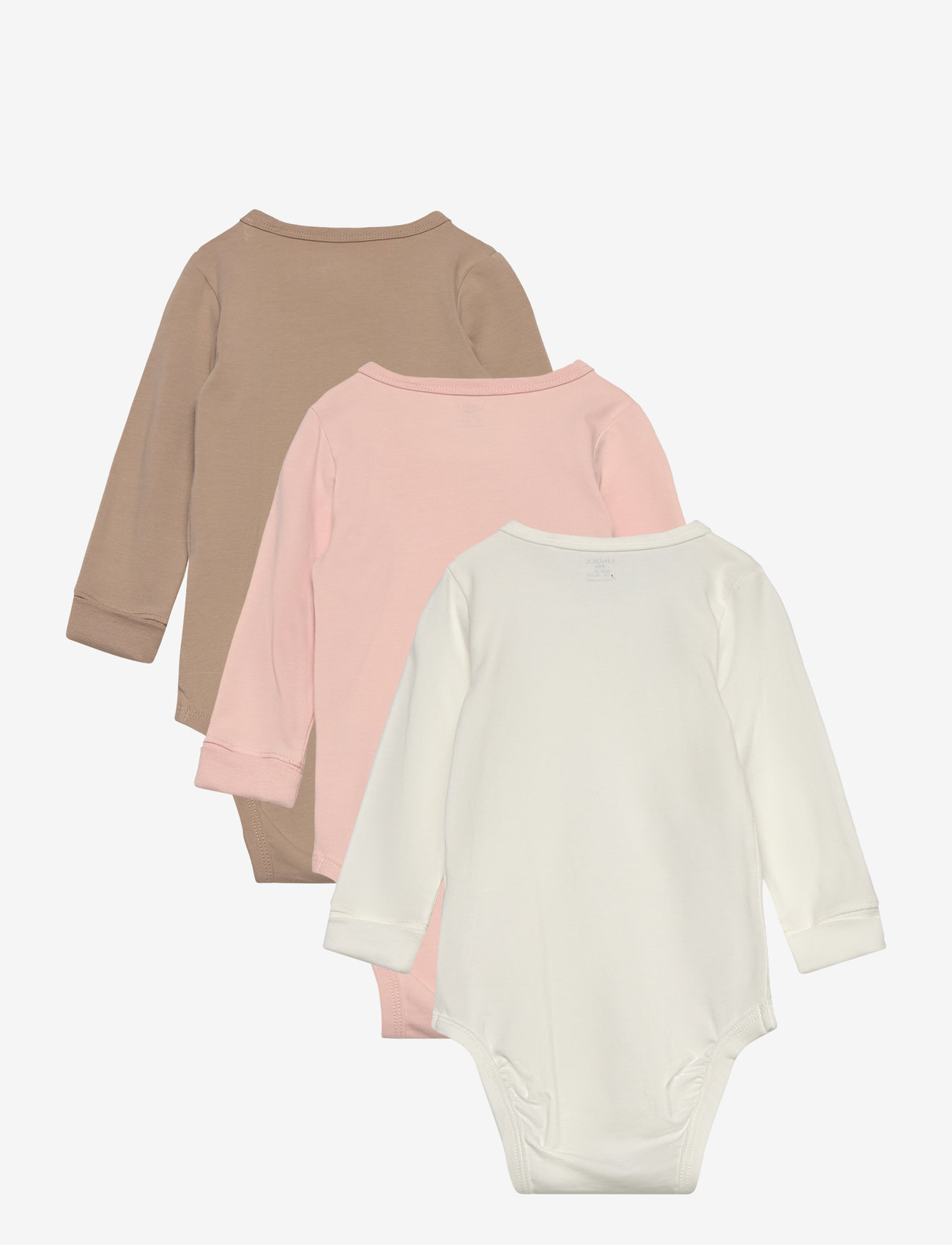 Lindex - Body 3 p - multipack bodys - light dusty pink - 1