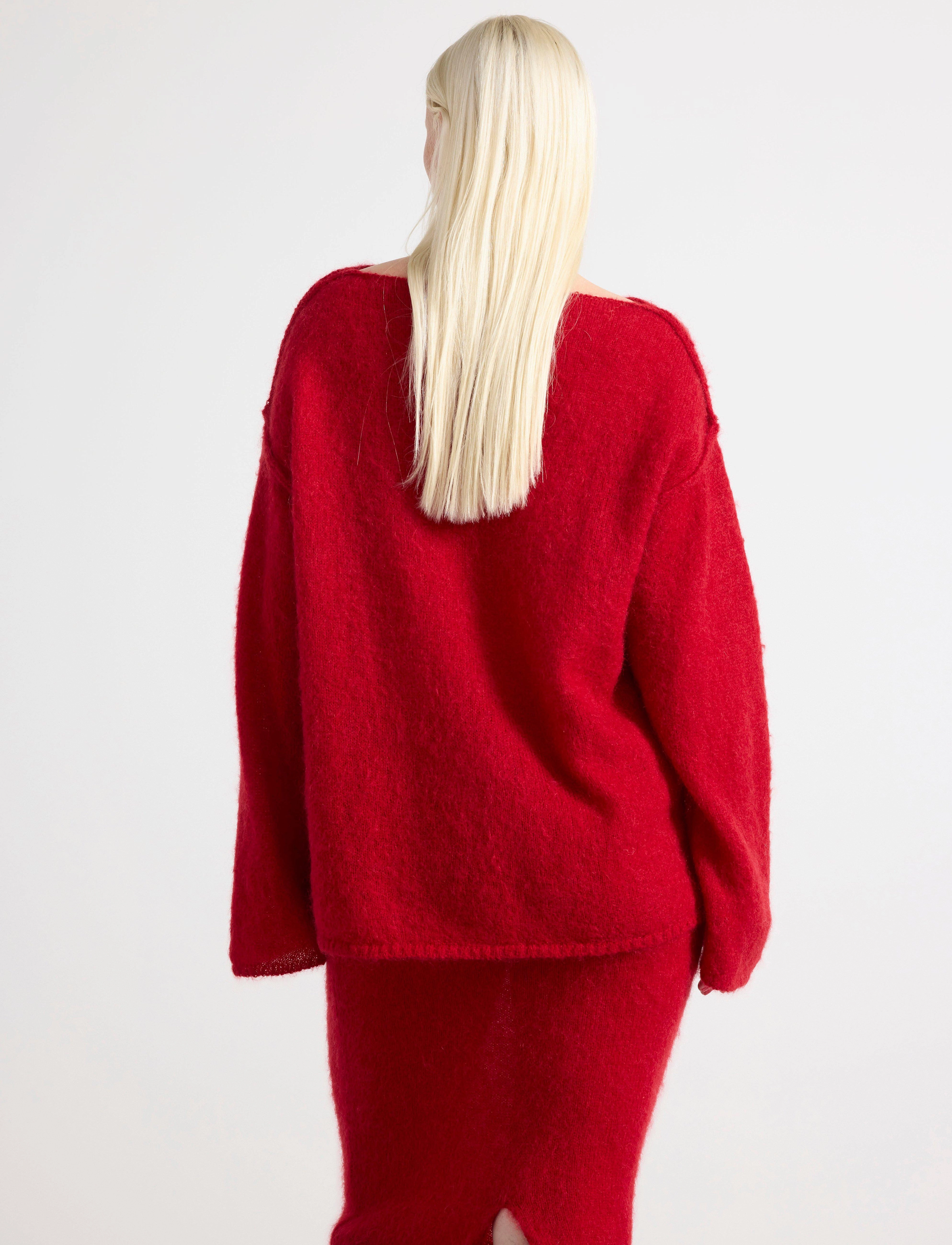 Lindex - Sweater Rene - gebreide truien - red - 3