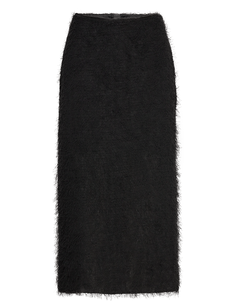Lindex - Skirt Tassy - midi kjolar - black - 1