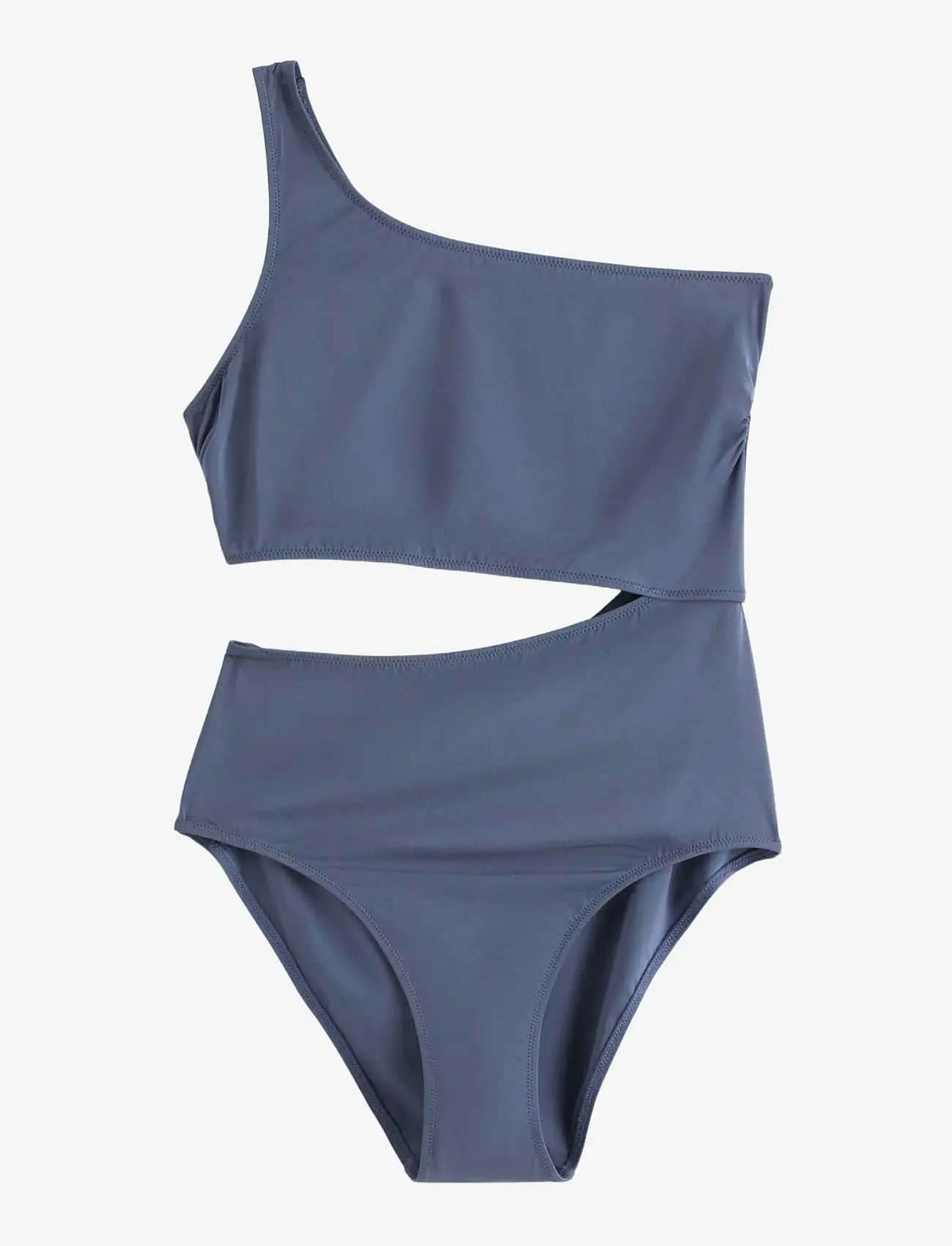 Lindex - Swimsuit Trina Shiny - badedrakter - dusty blue - 1