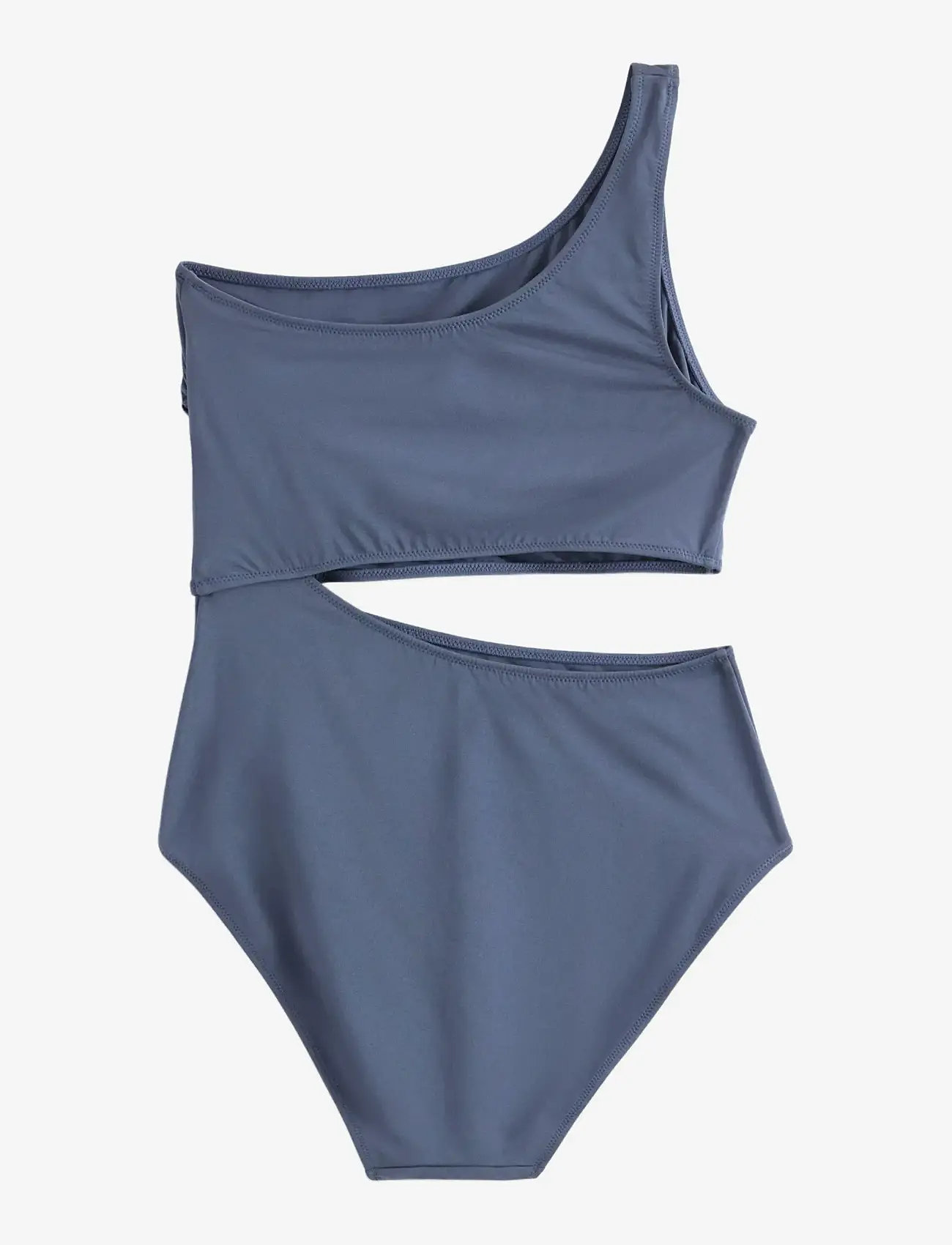 Lindex - Swimsuit Trina Shiny - badedrakter - dusty blue - 2