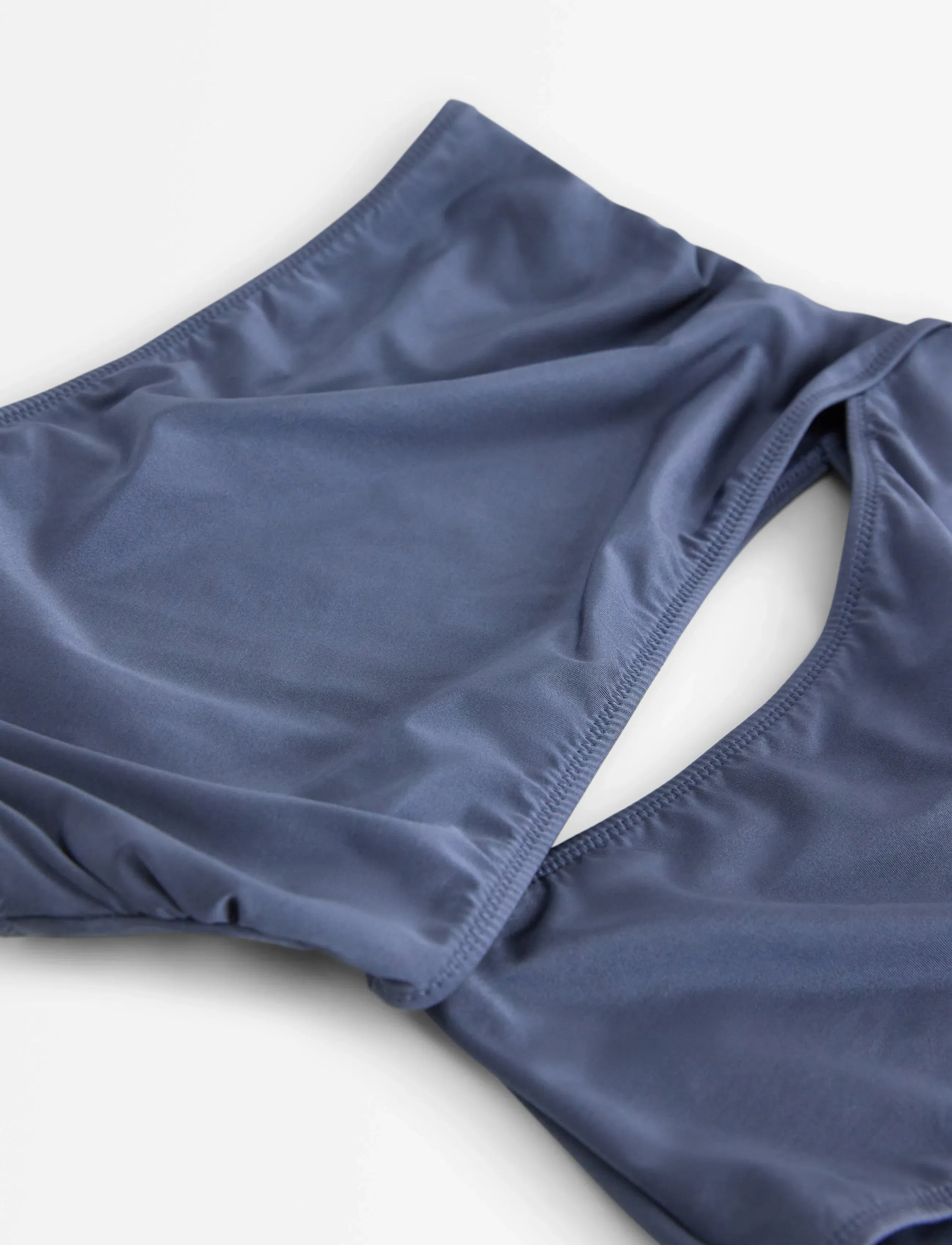 Lindex - Swimsuit Trina Shiny - modes tendences - dusty blue - 5