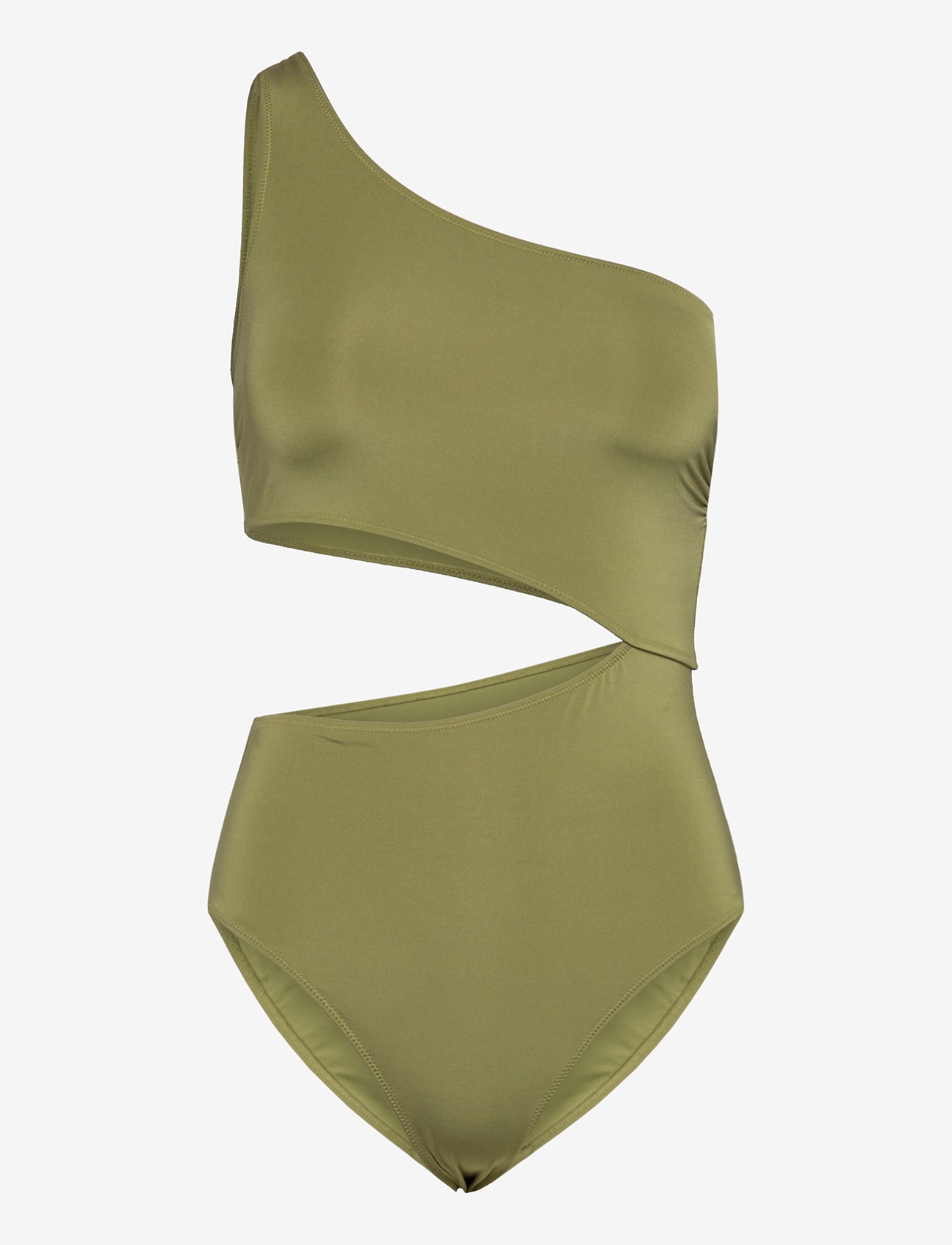Lindex - Swimsuit Trina Shiny - badedragter - light dusty green - 1