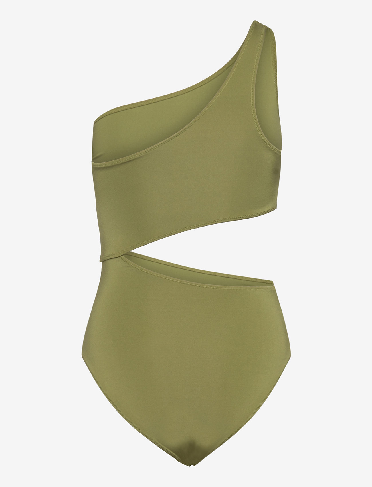 Lindex - Swimsuit Trina Shiny - badedragter - light dusty green - 2