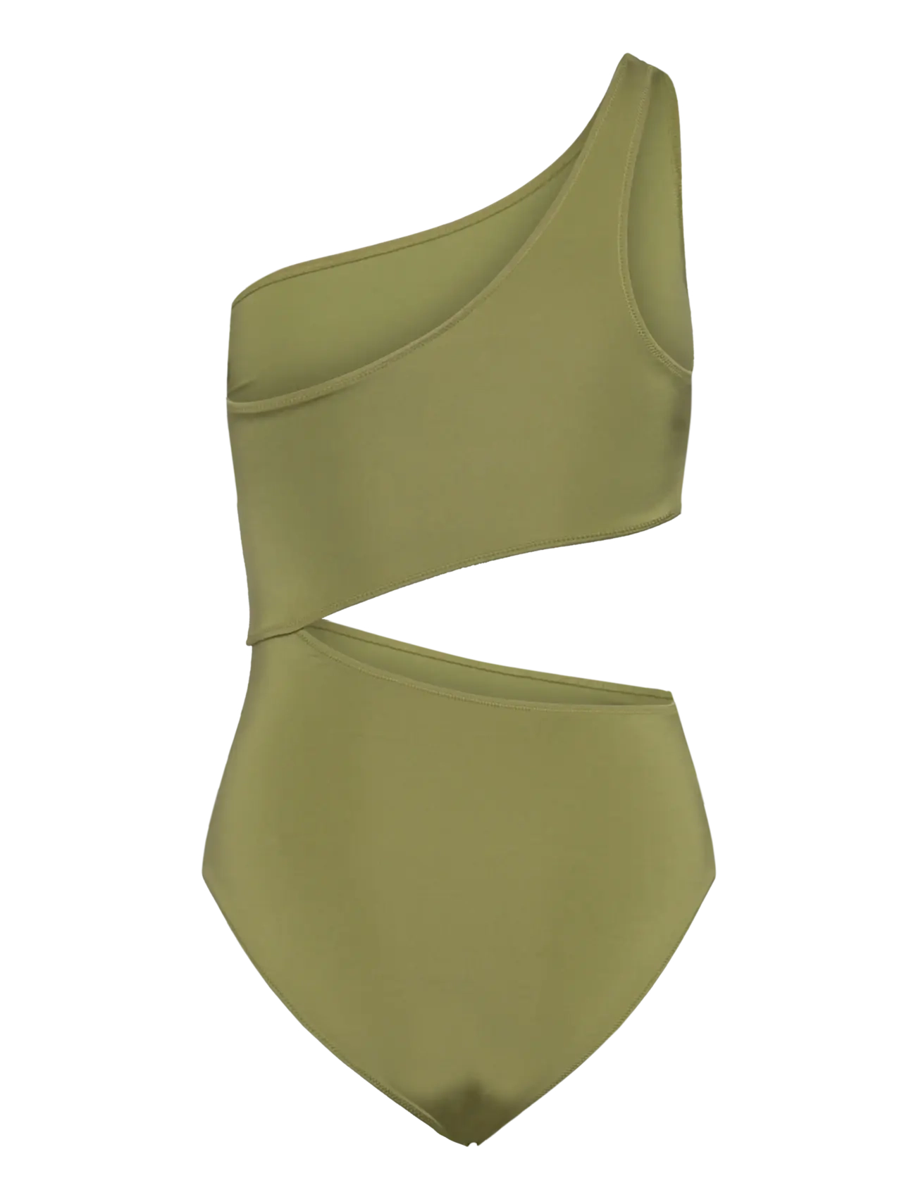 Lindex - Swimsuit Trina Shiny - badeanzüge - light dusty green - 2
