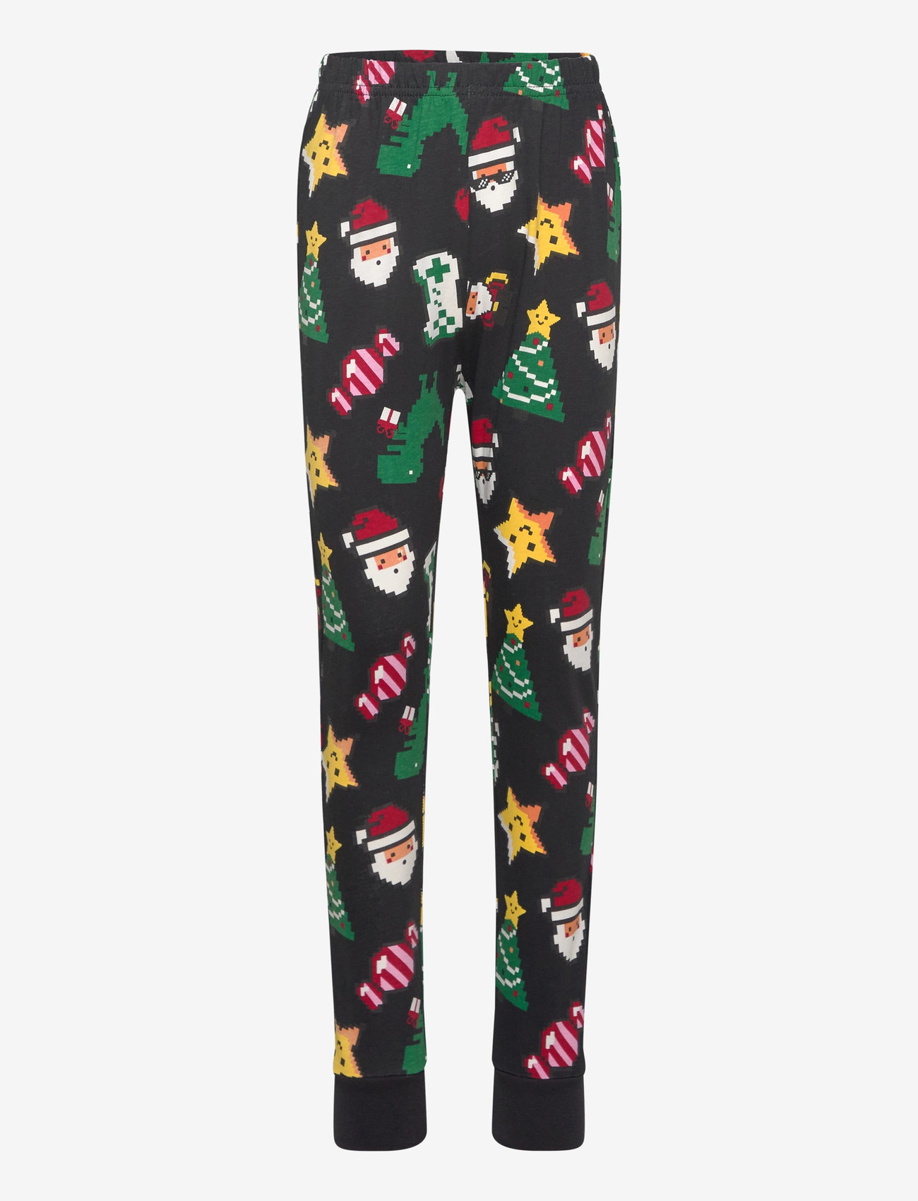 Lindex - Pyjamas set all over print - black - 3