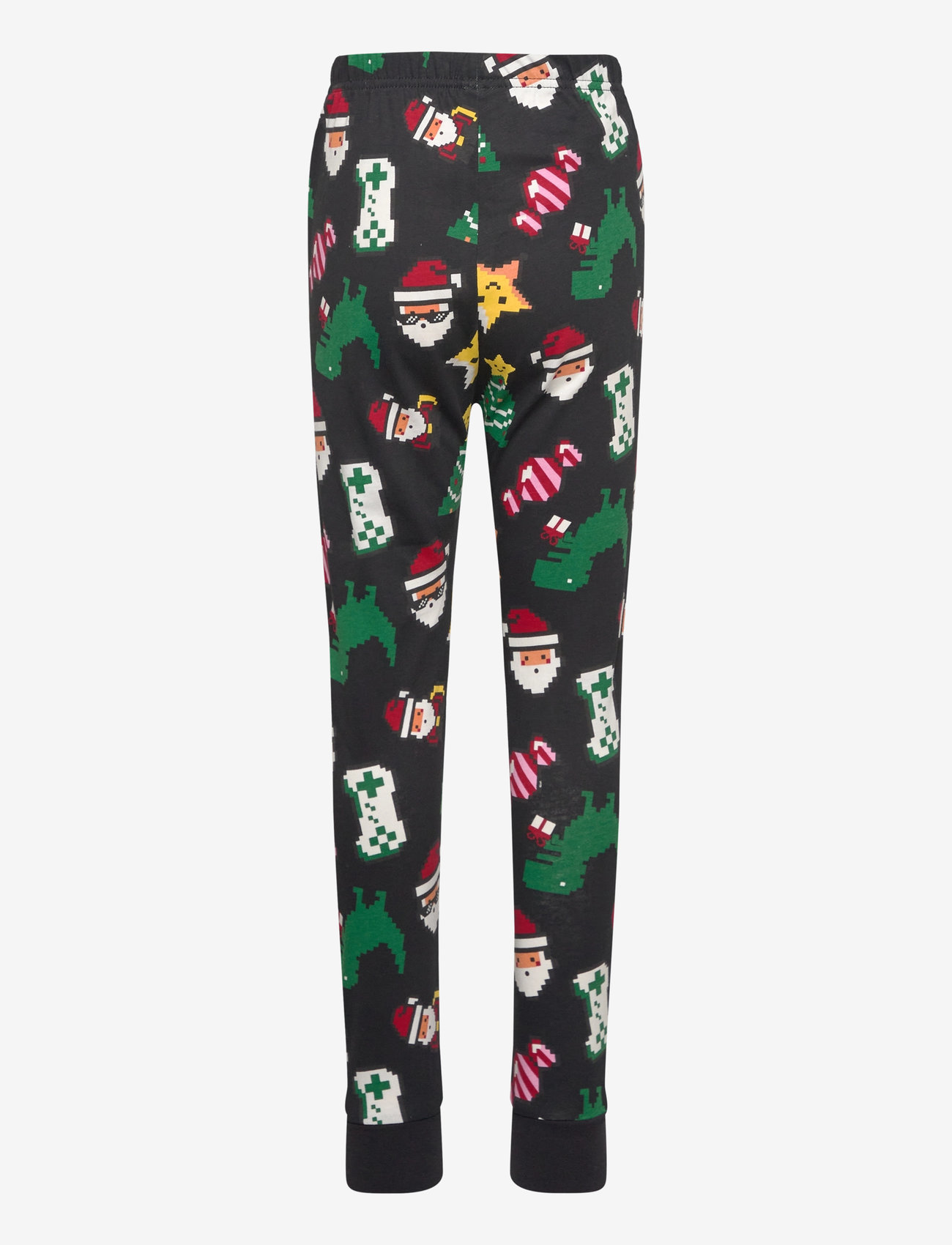 Lindex - Pyjamas set all over print - black - 4