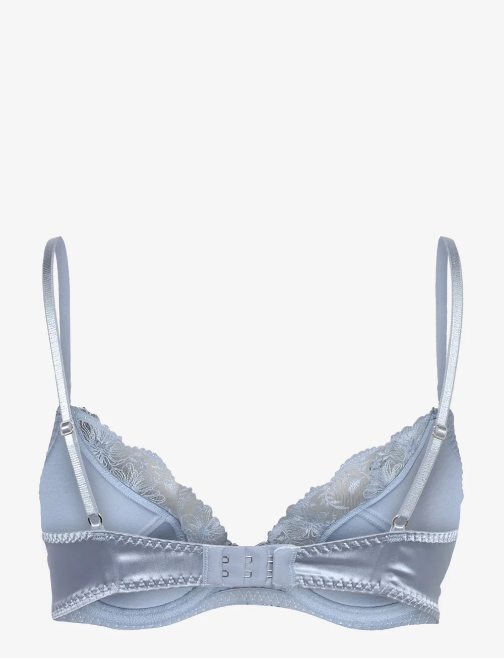 Lindex - Bra Lina halfcup - bh:ar med bygel - light dusty blue - 2