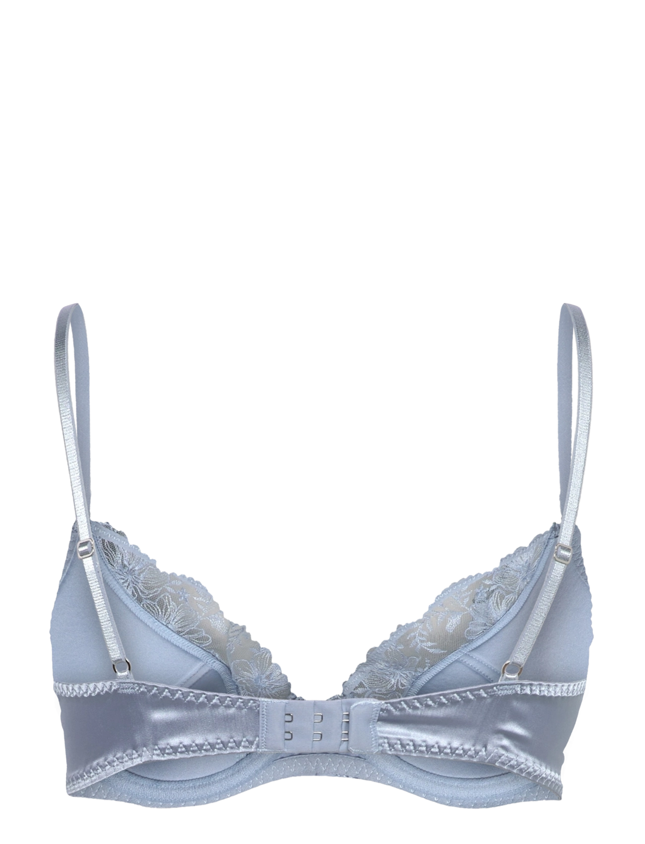 Lindex - Bra Lina halfcup - de laveste prisene - light dusty blue - 2