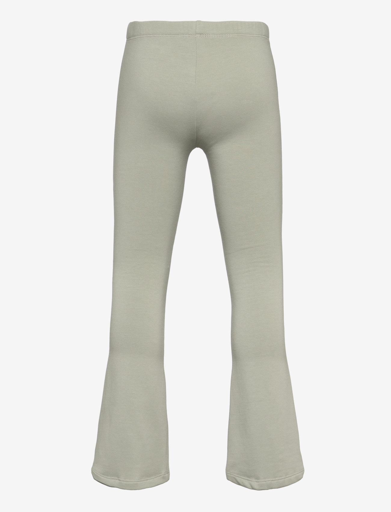 Lindex - Leggings flare brushed inside - leggings - light dusty green - 1